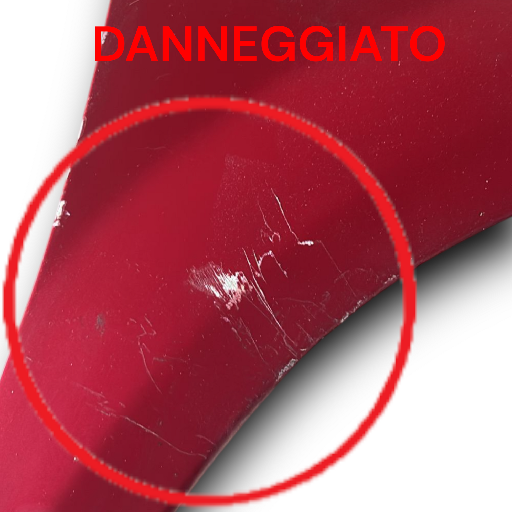 Guardería de barro delantera derecha Fiat Grande Punto (2005> 2012) Rojo