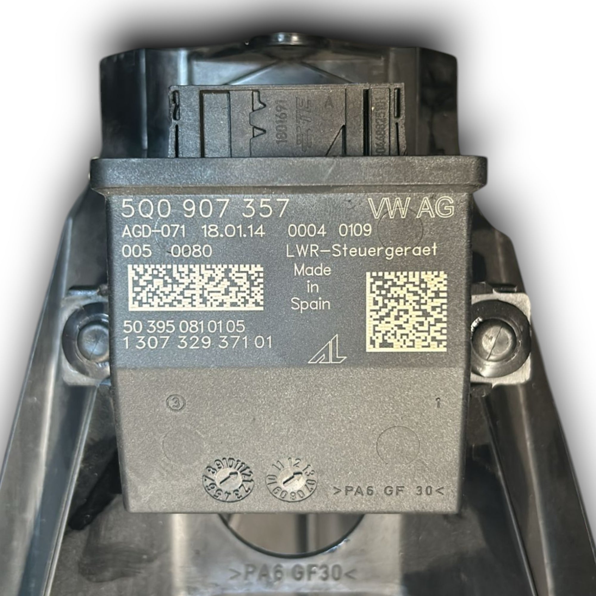 Pedal de freno + Audi A3 Acelerator (8V) COD.5Q1723058AA (2012> 2020) + COD de la unidad de control.5q0907357