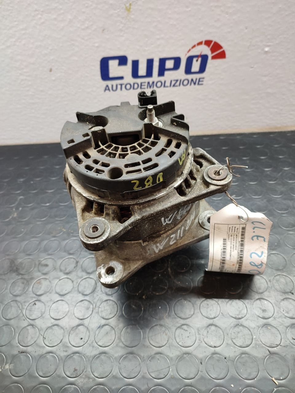 Alternatore Mercedes classe E 280 cdi ( w211 ) cod 000 906 2700 10043745008411 - F&amp;P CRASH SRLS - Ricambi Usati