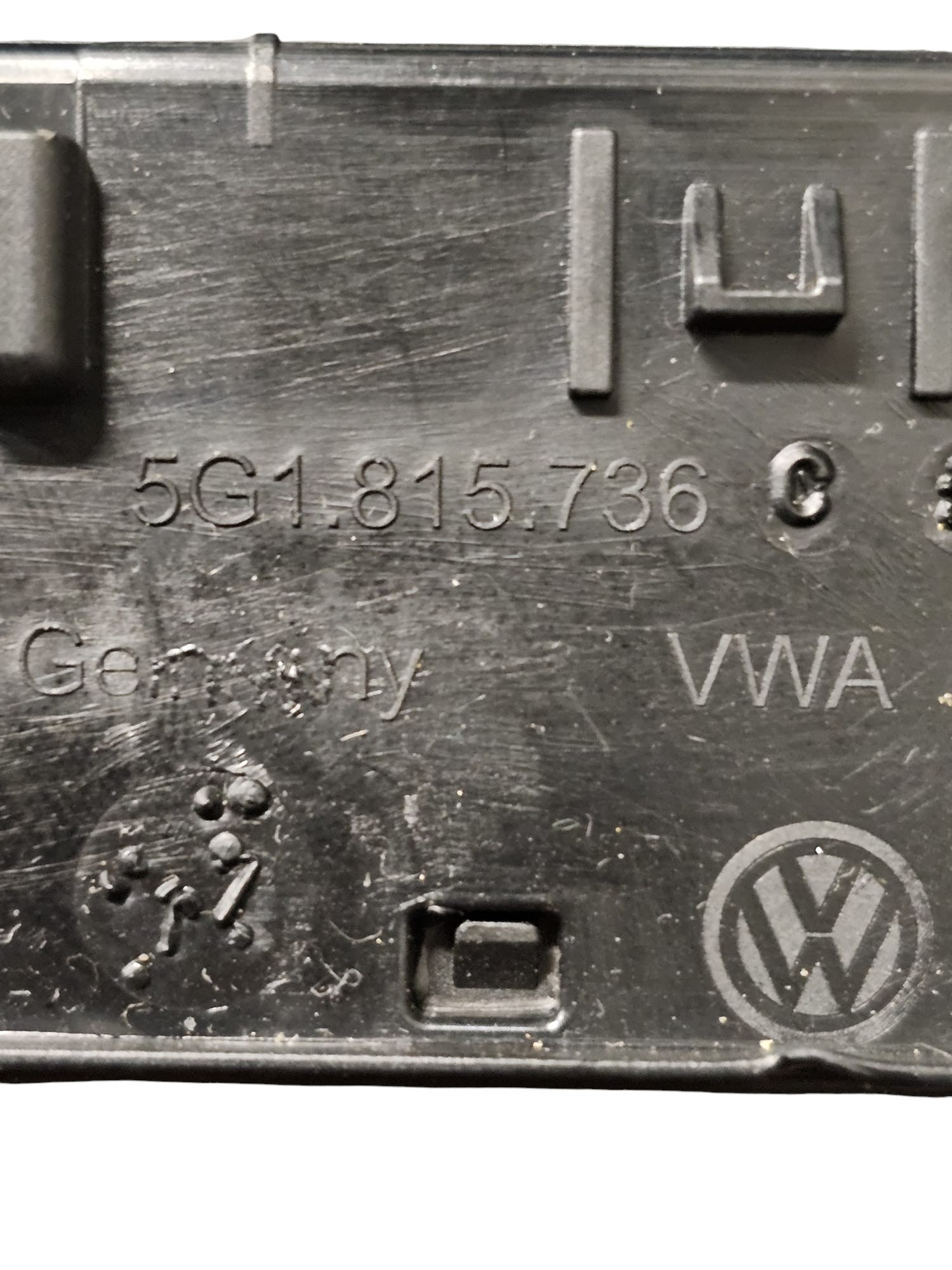 Bocchette Aria Cruscotto Centrale Volkswagen Golf 7.5 Cod:5G1815736 (2017 - 2021) - F&P CRASH SRLS - Ricambi Usati