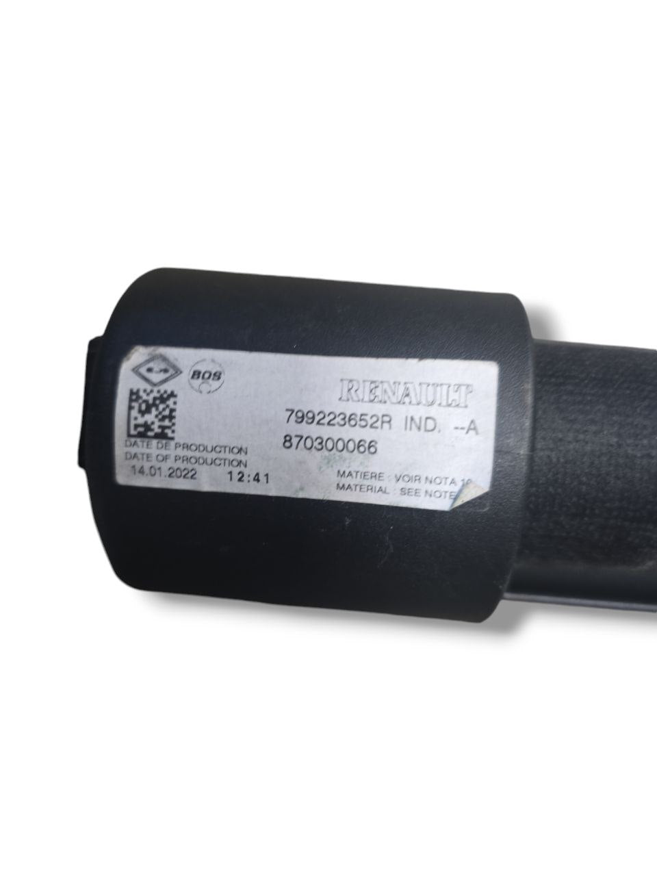 Capelliera Tendina / Avvolgibile Dacia Jogger Cod : 799223652R (2021>) - F&P CRASH SRLS - Ricambi Usati