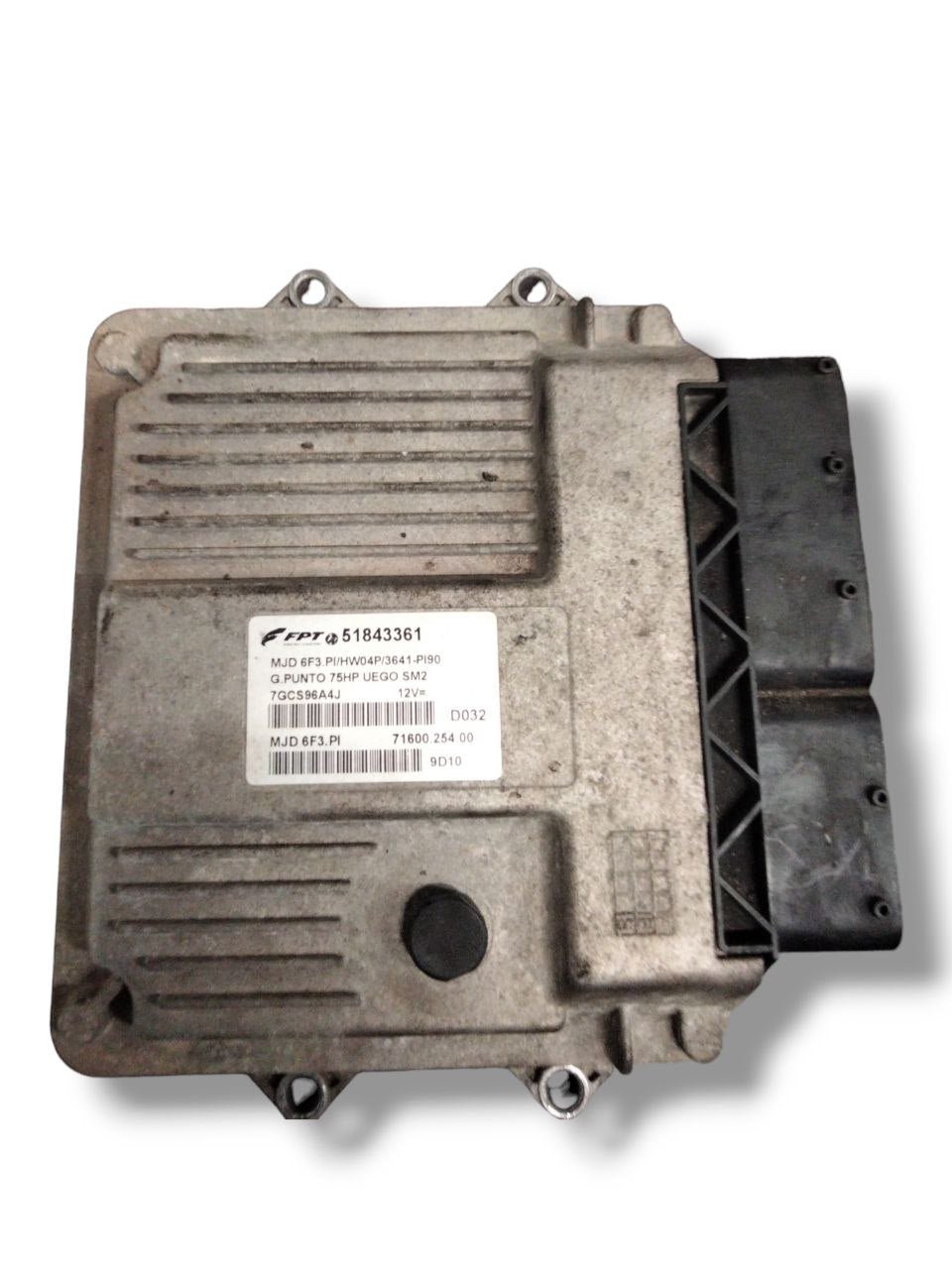 Centralina Ecu Motore Fiat Grande Punto 1.3 diesel (2005 - 2012) cod.51843361 - F&amp;P CRASH SRLS - Ricambi Usati