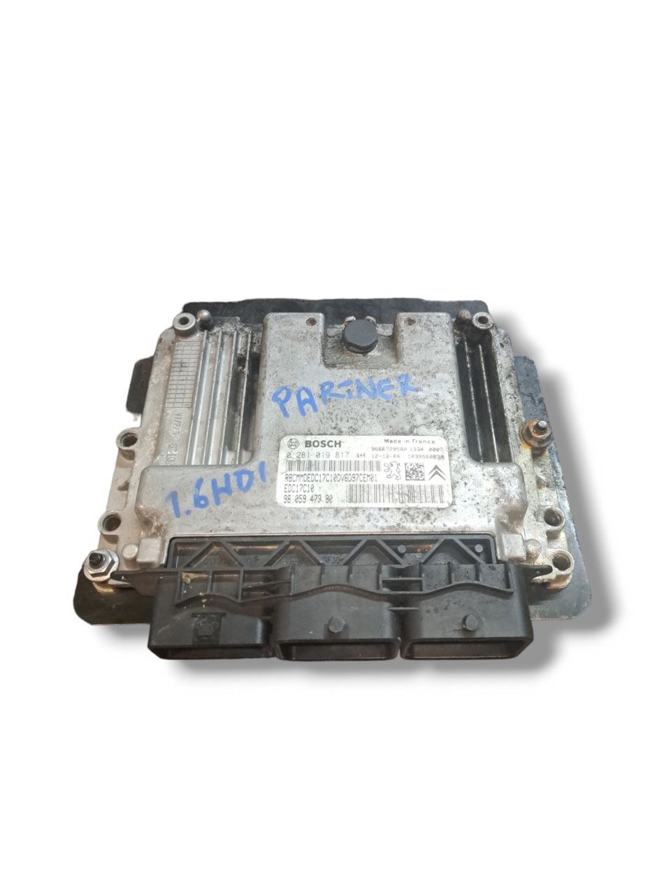 Centralina motore ecu Citroen Berlingo / Partner 1.6 hdi (2009-2013) COD:9805947380 - F&amp;P CRASH SRLS - Ricambi Usati