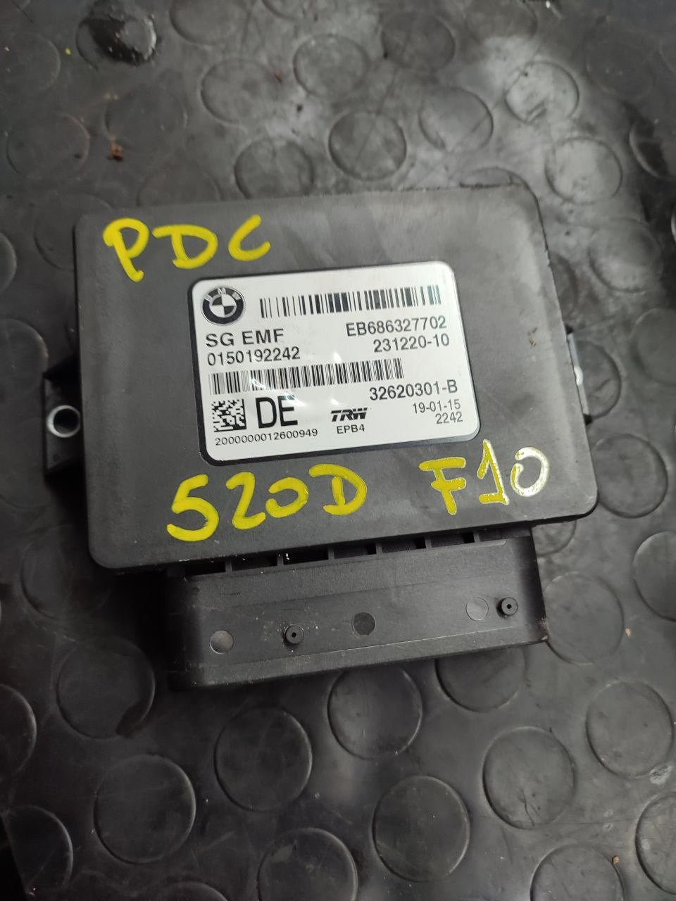 Centralina sensori di parcheggio Bmw 520d ( f10 - 2014 ) cod 231220-10 / 32620301-b - F&amp;P CRASH SRLS - Ricambi Usati