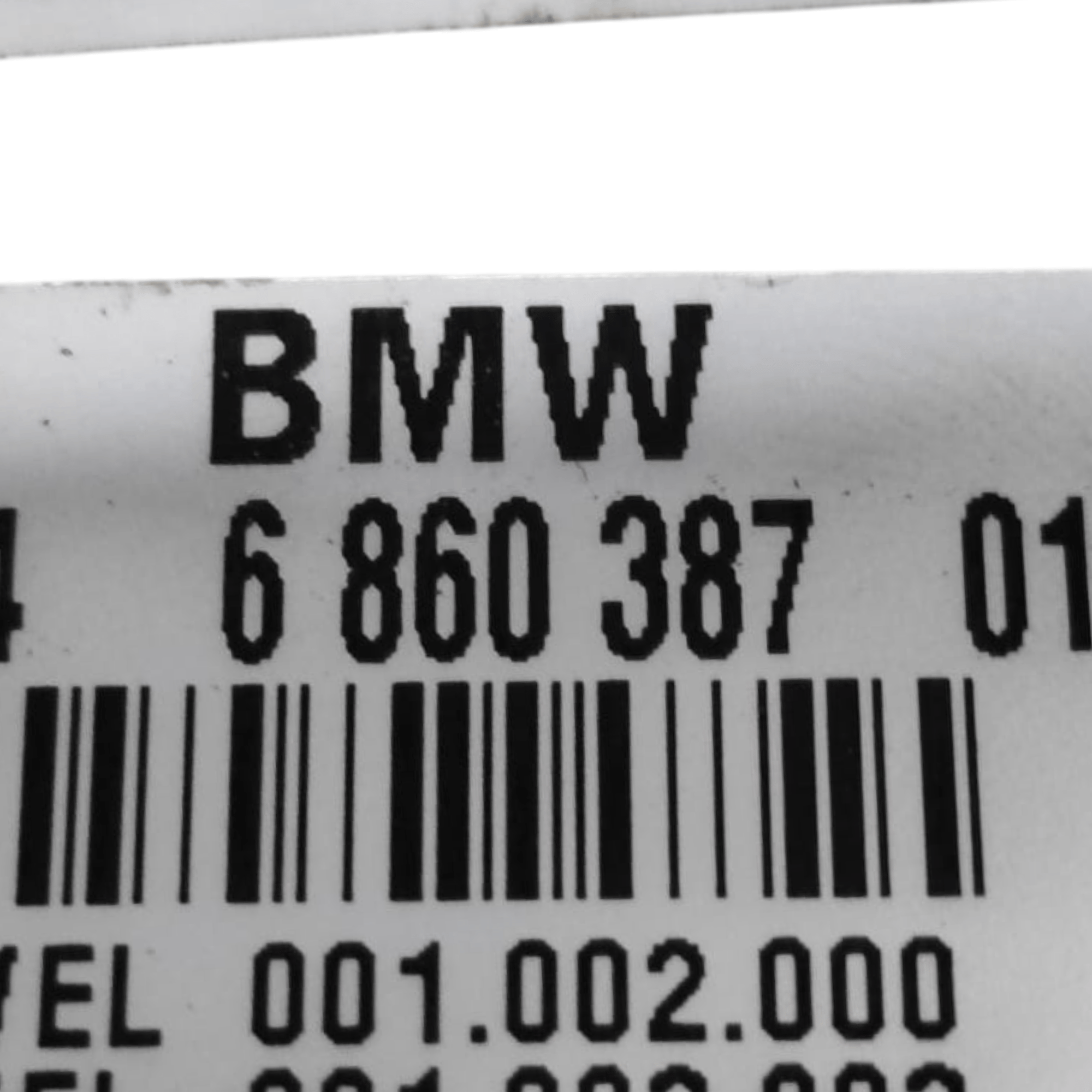 Centralina Sospensioni Bmw X5 F15 COD: 6860387 (2013 - 2018) - F&P CRASH SRLS - Ricambi Usati