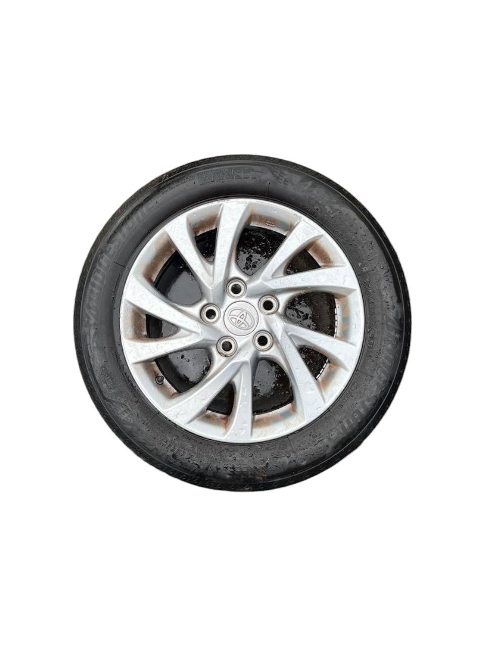 Cerchio in lega grigio R16 Toyota Auris (2012 - 2018) cod.42611 - 02L80 205 / 55 / R16 - F&amp;P CRASH SRLS - Ricambi Usati