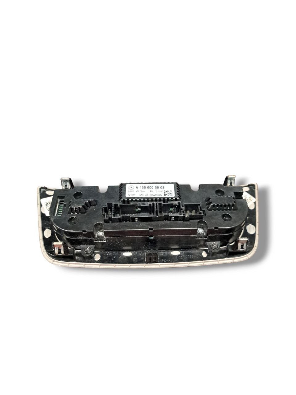 Comandi Clima Mercedes - Benz ML W166 2.2 Diesel COD:A1669006908 (2011 - 2015) - F&P CRASH SRLS - Ricambi Usati