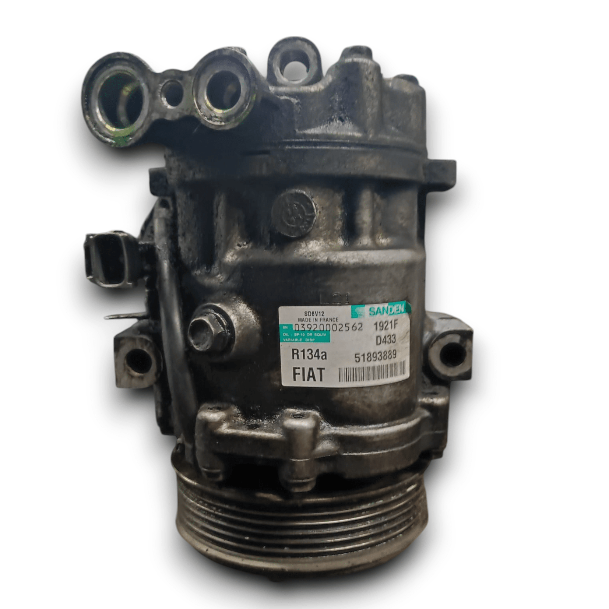Compressore Aria Condizionata Fiat Punto Evo 1.3 Diesel COD: 51893889 (2009 - 2012) - F&P CRASH SRLS - Ricambi Usati