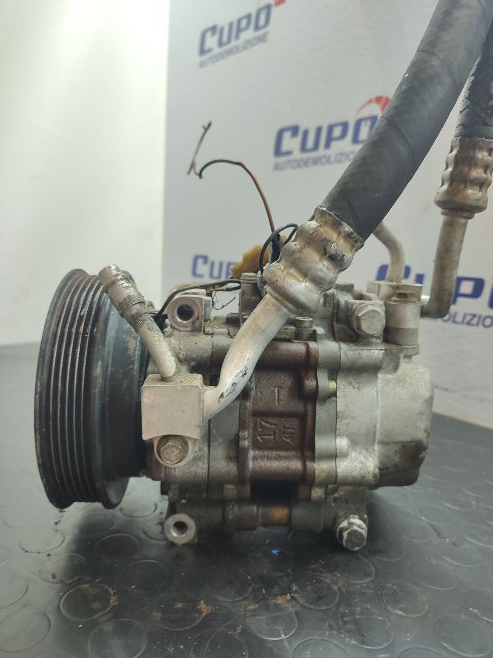 Compressore Clima A / C Lancia Ypsilon 1.4 b 1996 cod: 442500-2070 - F&amp;P CRASH SRLS - Ricambi Usati