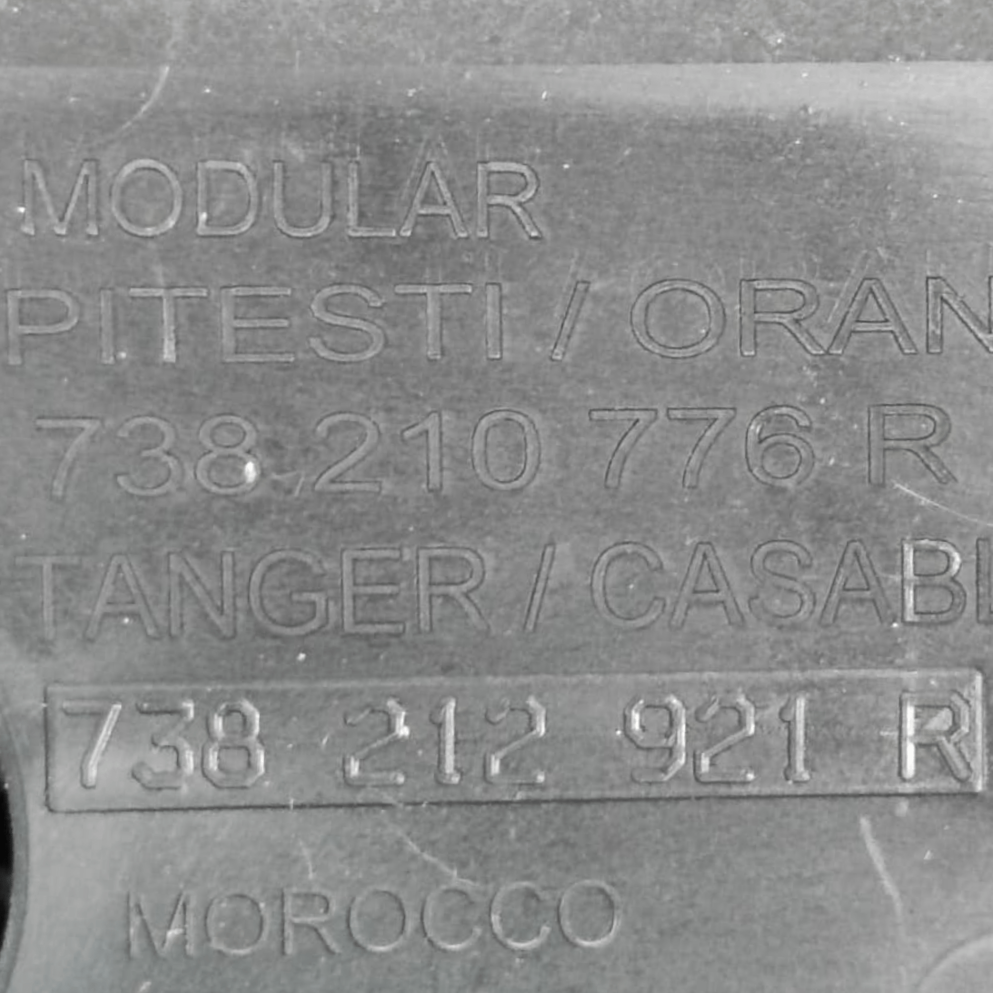 Coppia Barre Portatutto Dacia Sandero Stepway COD: 738210776R (2020>) - F&P CRASH SRLS - Ricambi Usati