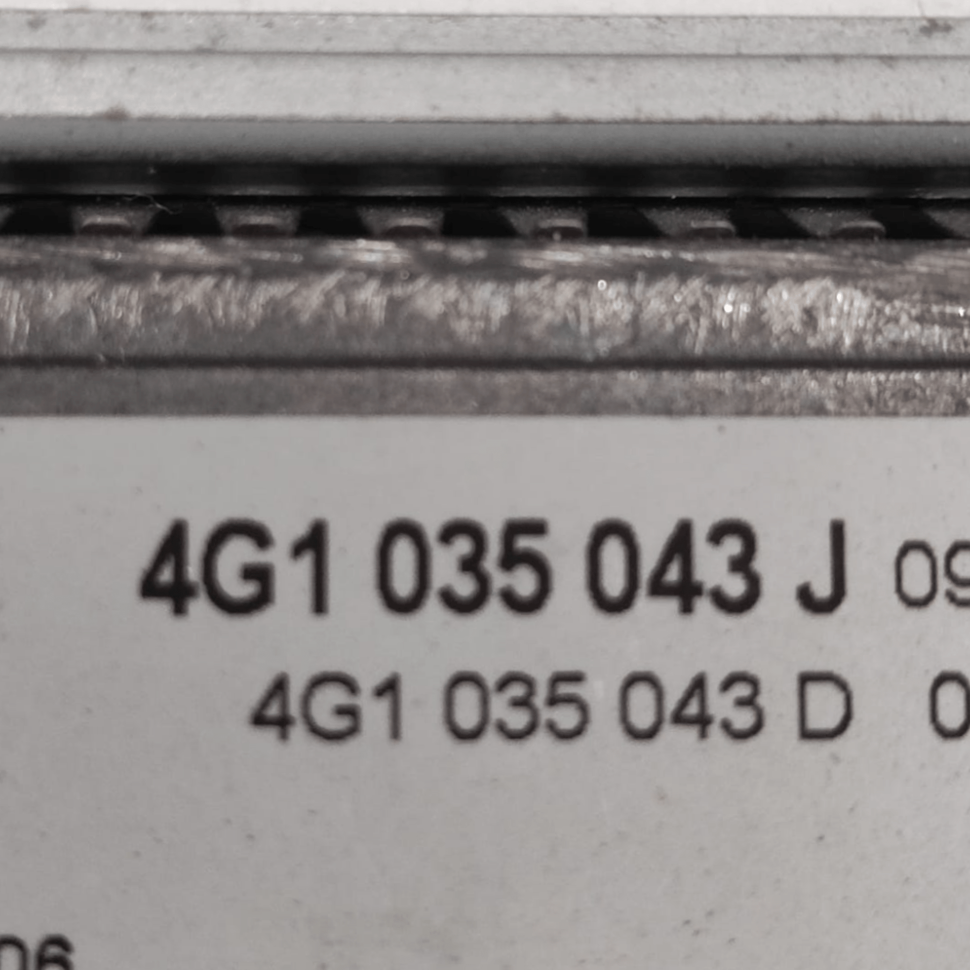 Lettore CD Audi A6 C7 COD: 4G1035043J (2011 - 2018) - F&P CRASH SRLS - Ricambi Usati
