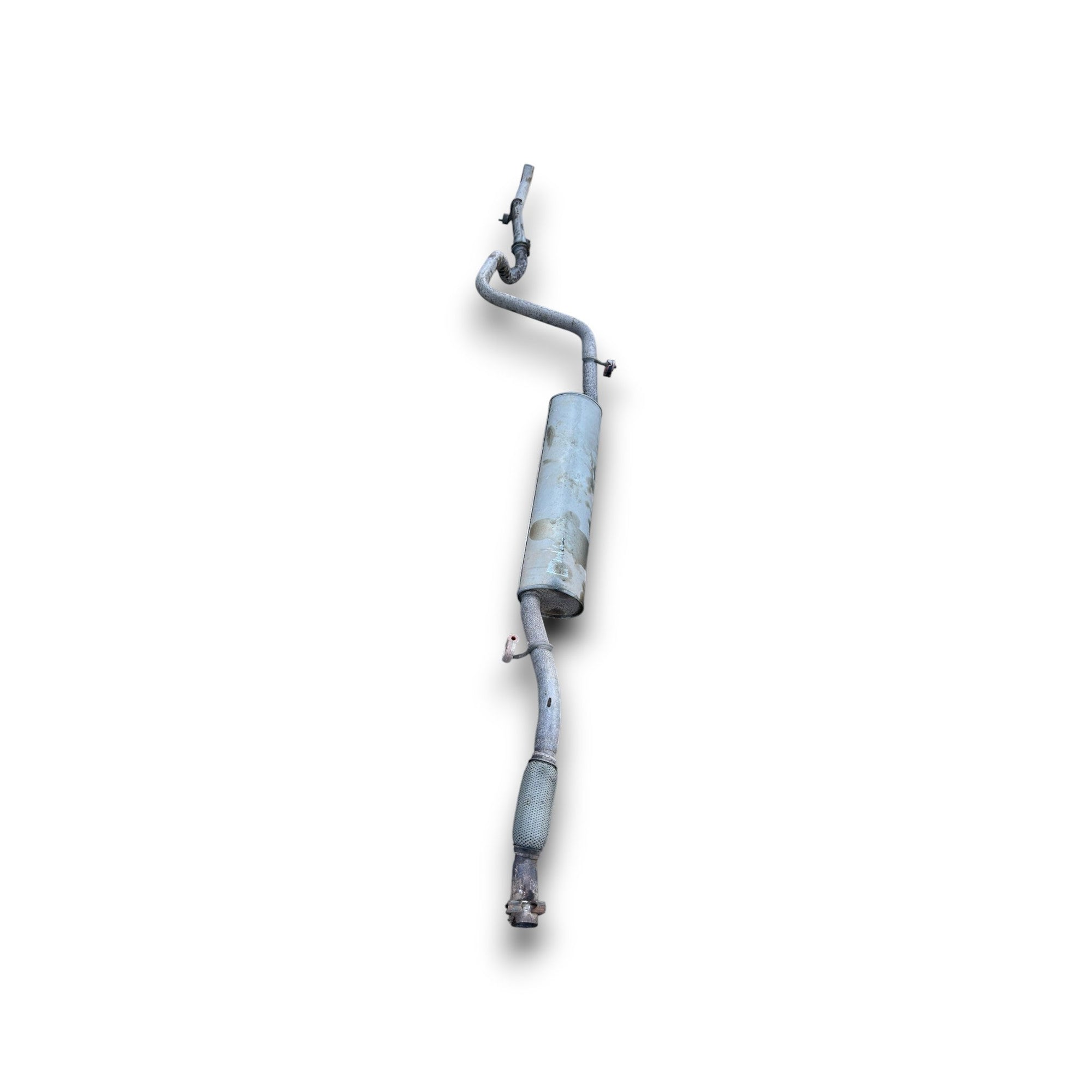 Marmitta / Terminale Di Scarico Fiat Qubo 1.3 Diesel (2008 > 2019) Linea Di Scarico - F&P CRASH SRLS - Ricambi Usati