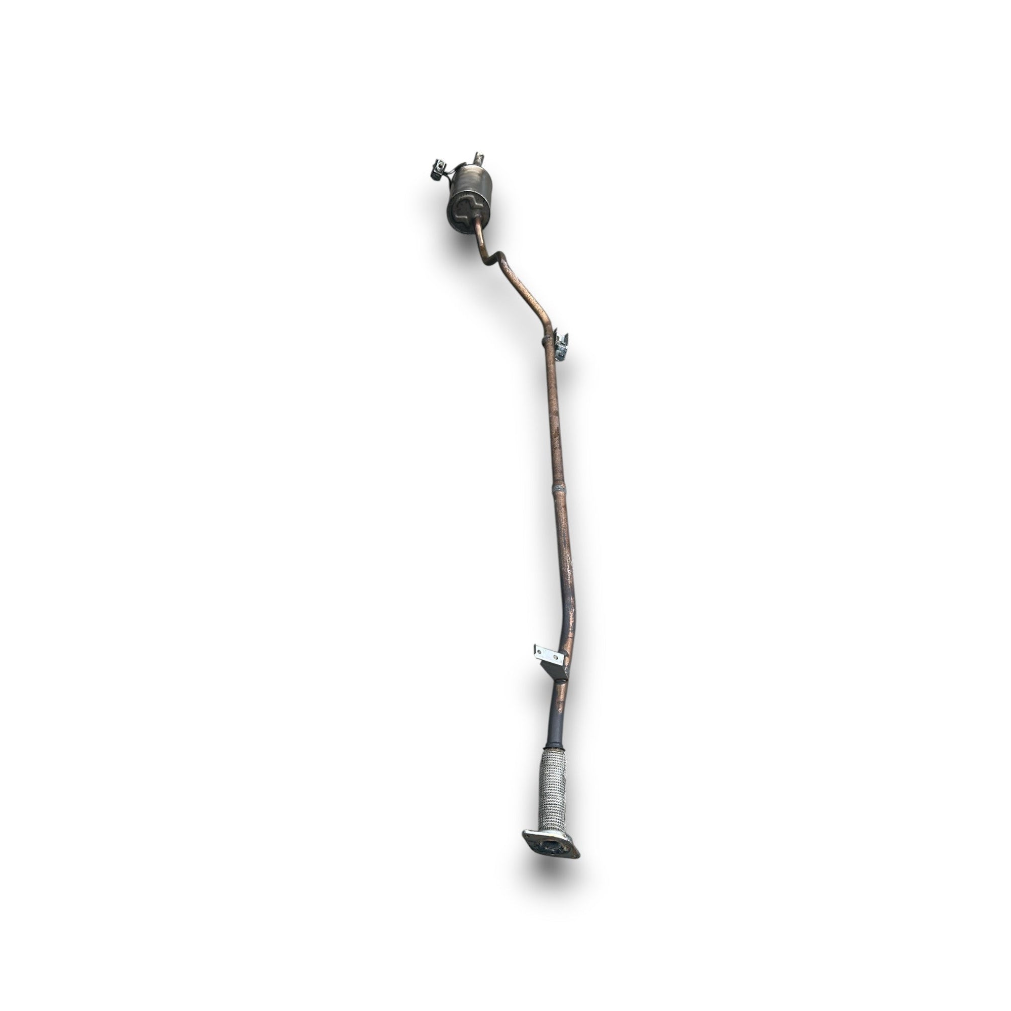 Marmitta / Terminale Di Scarico Renault Clio IV cod.201000693R 0.9 Benzina (2012 > 2019) Linea Di Scarico - F&P CRASH SRLS - Ricambi Usati