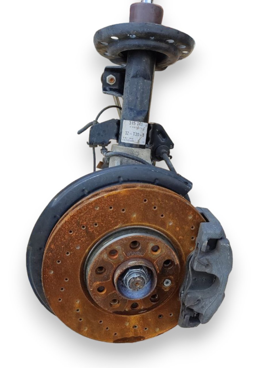 Massa Meccanica Anteriore Destra Dx Alfa Romeo Giulietta 1.4 Turbo (2010) - F&P CRASH SRLS - Ricambi Usati