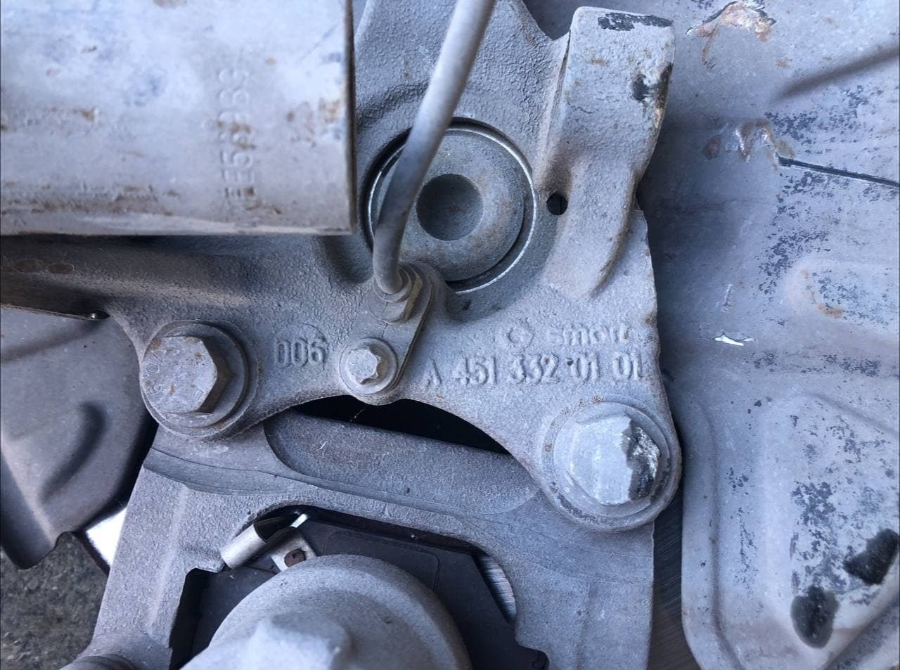 Massa meccanica anteriore SX sinistra Smart fortwo 451 1.0 benzina - F&P CRASH SRLS - Ricambi Usati
