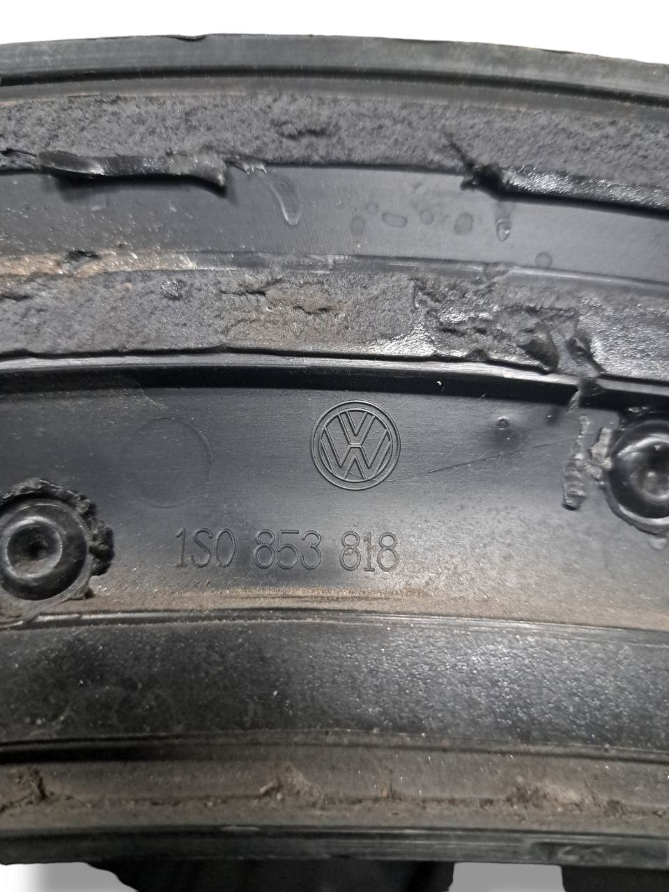 Modanatura Parafango Posteriore Destra Volkswagen Up ( 2012 > ) COD:1S0853818 - F&P CRASH SRLS - Ricambi Usati