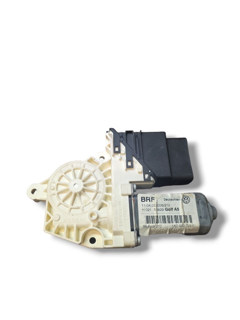 Motorino Alzavetro Posteriore Sinistro Volkswagen Golf V (2003 - 2008) COD:1K0959703F - F&P CRASH SRLS - Ricambi Usati
