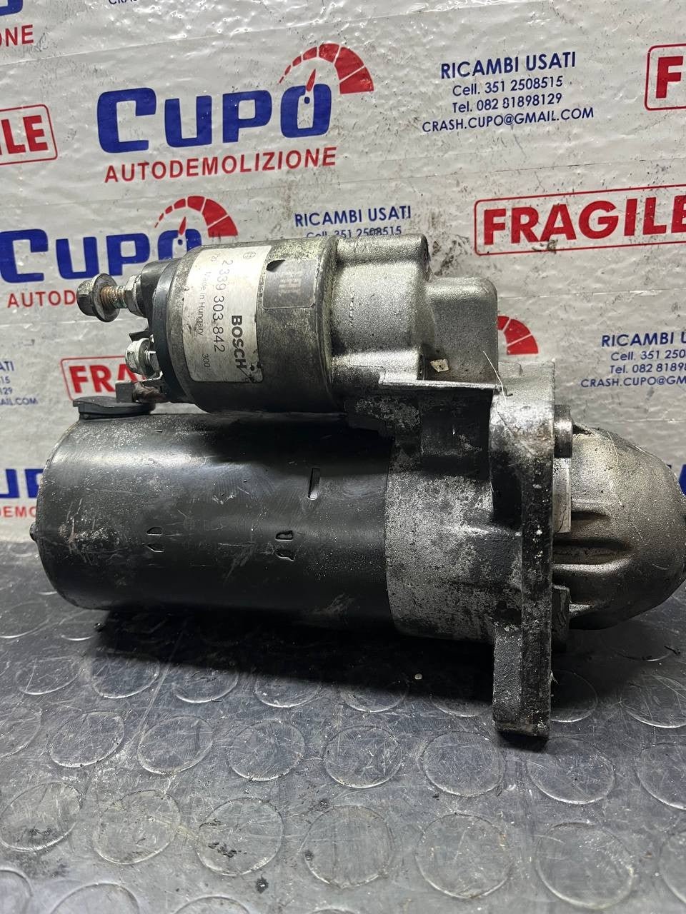 Motorino Avviamento Alfa Romeo Brera (177) cod:00011097268 - F&P CRASH SRLS - Ricambi Usati
