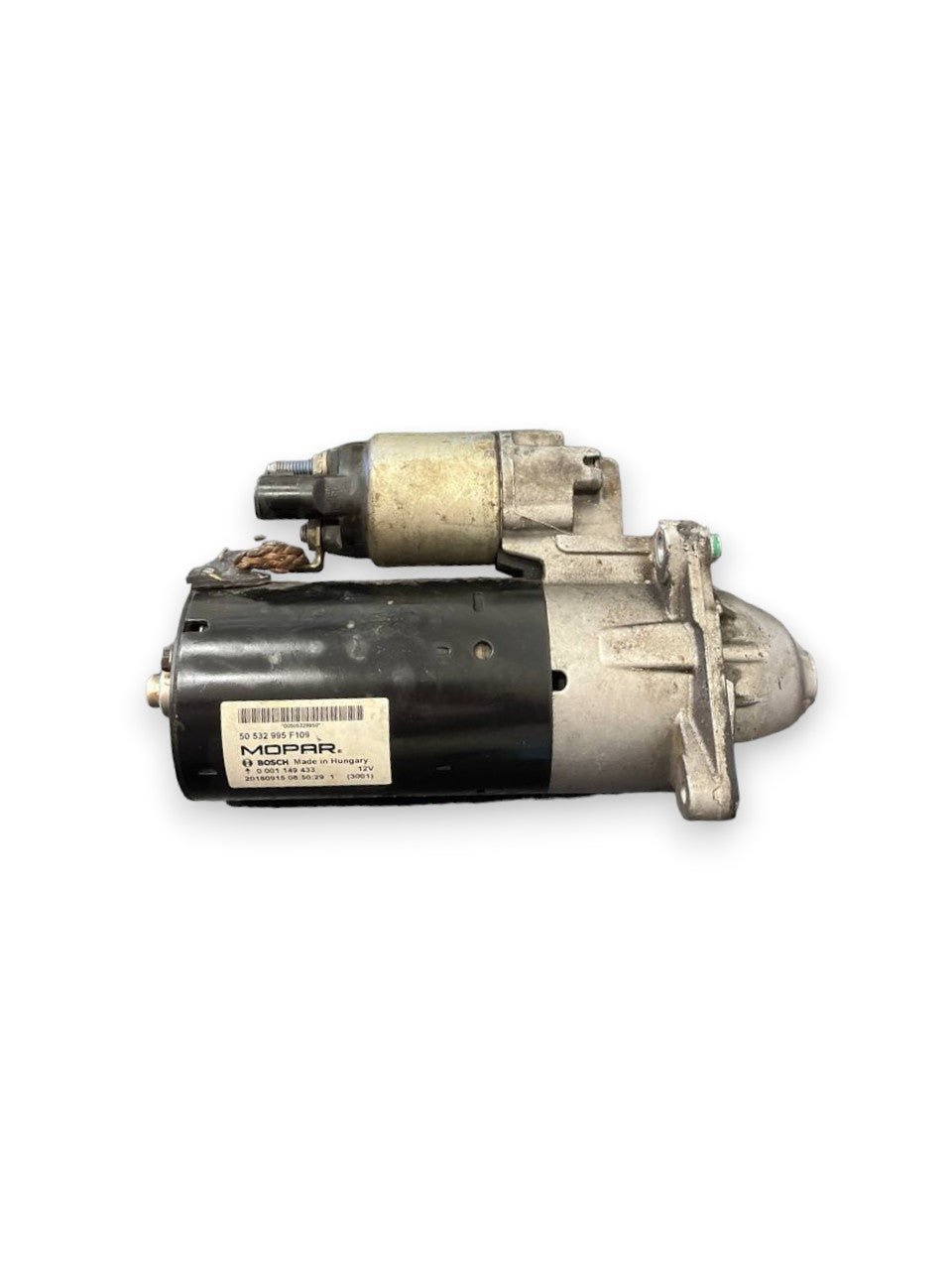 Motorino Avviamento Alfa Romeo Stelvio 2.2 Diesel COD:50532995F109 - 0001149433 (2016>) - F&P CRASH SRLS - Ricambi Usati