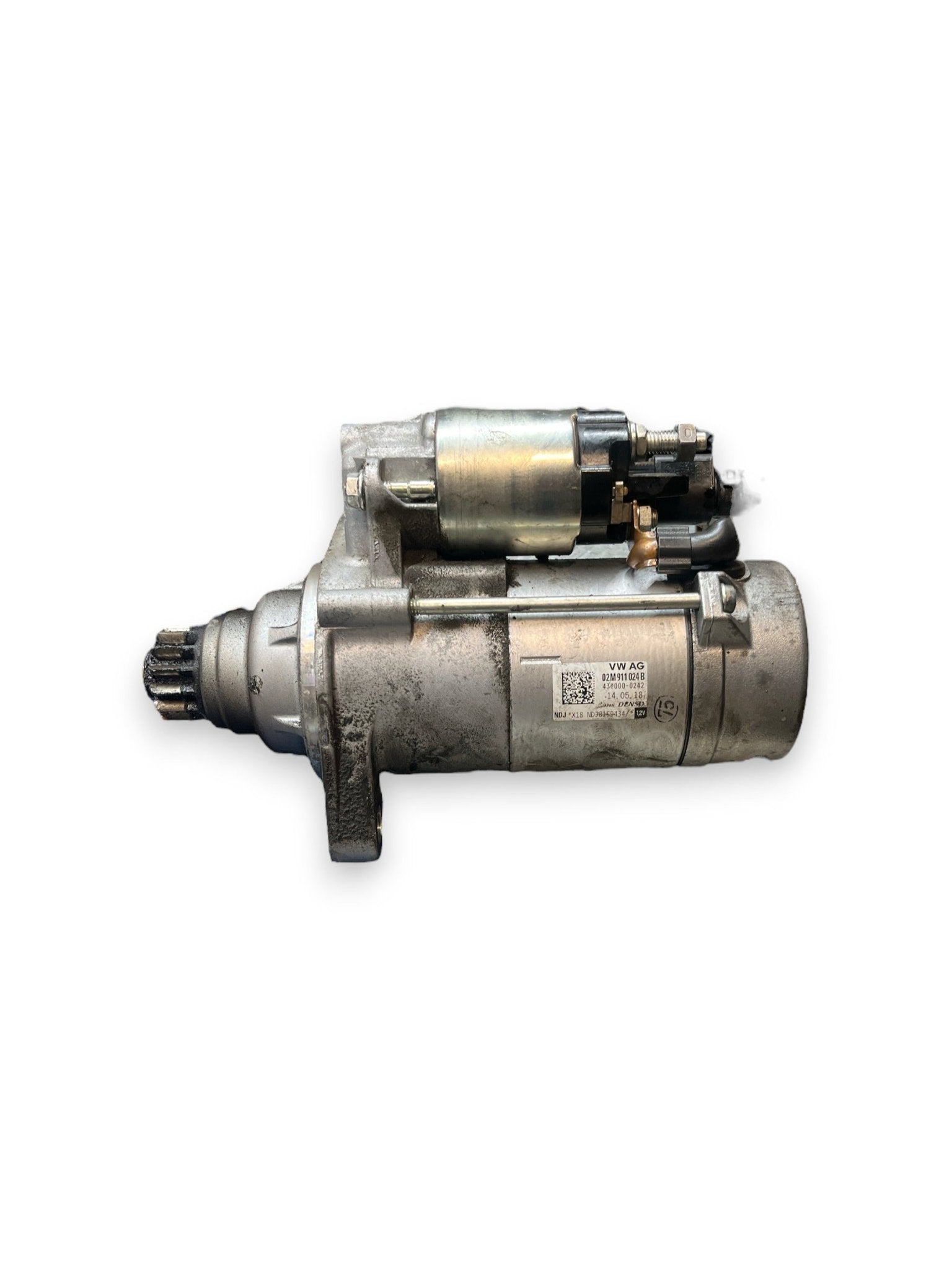 Motorino Avviamento Audi A3 ( 8V1 - 2016 - 2.0d ) cod : 02M911024B - F&P CRASH SRLS - Ricambi Usati