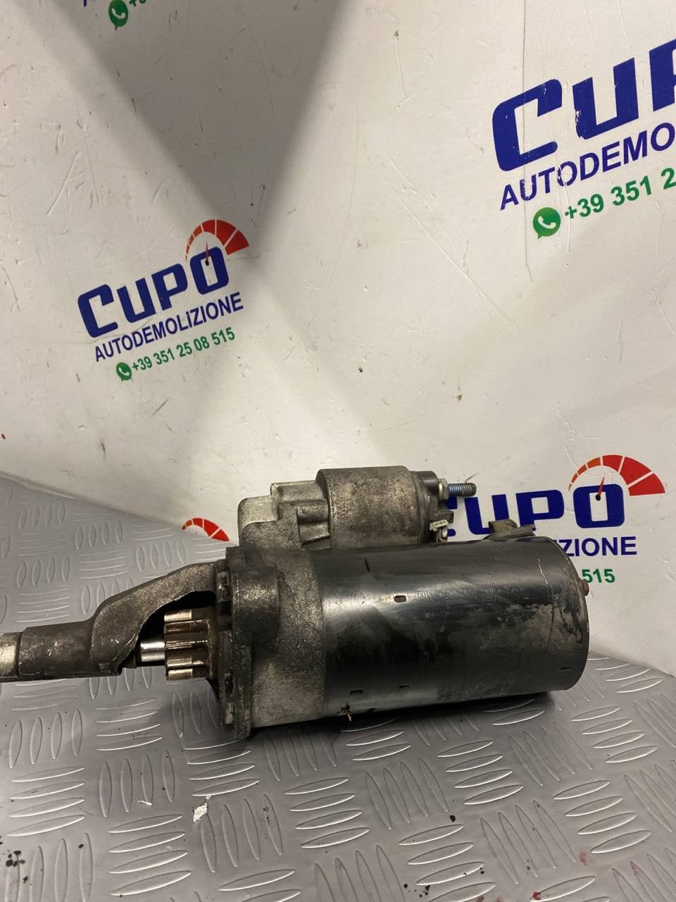Motorino avviamento Audi a6 b5 2.5 cod:0001109066 - F&P CRASH SRLS - Ricambi Usati