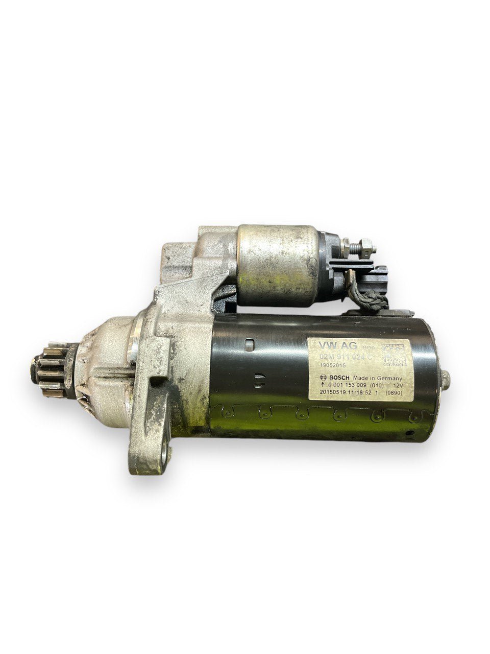 Motorino avviamento Audi Q3 8U 2.0 diesel (2011 - 2018)cod.02m911024c - 0001153009 - F&P CRASH SRLS - Ricambi Usati