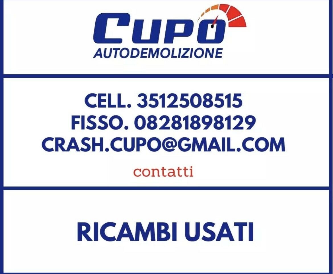 Motorino Avviamento FIAT 1.6 MTJ 500L/ ALFA ROMEO GIULETTA 0001138010 - F&P CRASH SRLS - Ricambi Usati