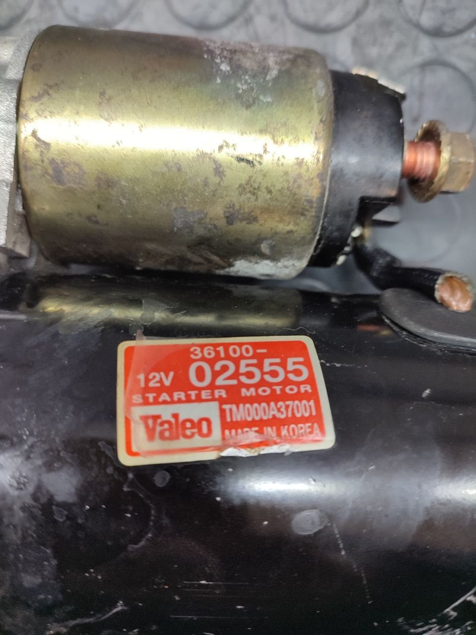 Motorino avviamento HYUNDAI i10 1 serie 1.1 Benzina cod: 36100-02555 - F&P CRASH SRLS - Ricambi Usati