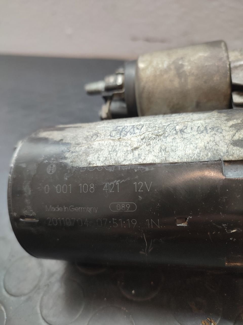 Motorino avviamento Lancia Delta III 1.6 / 2.0 multijet cod 001108421 - F&P CRASH SRLS - Ricambi Usati