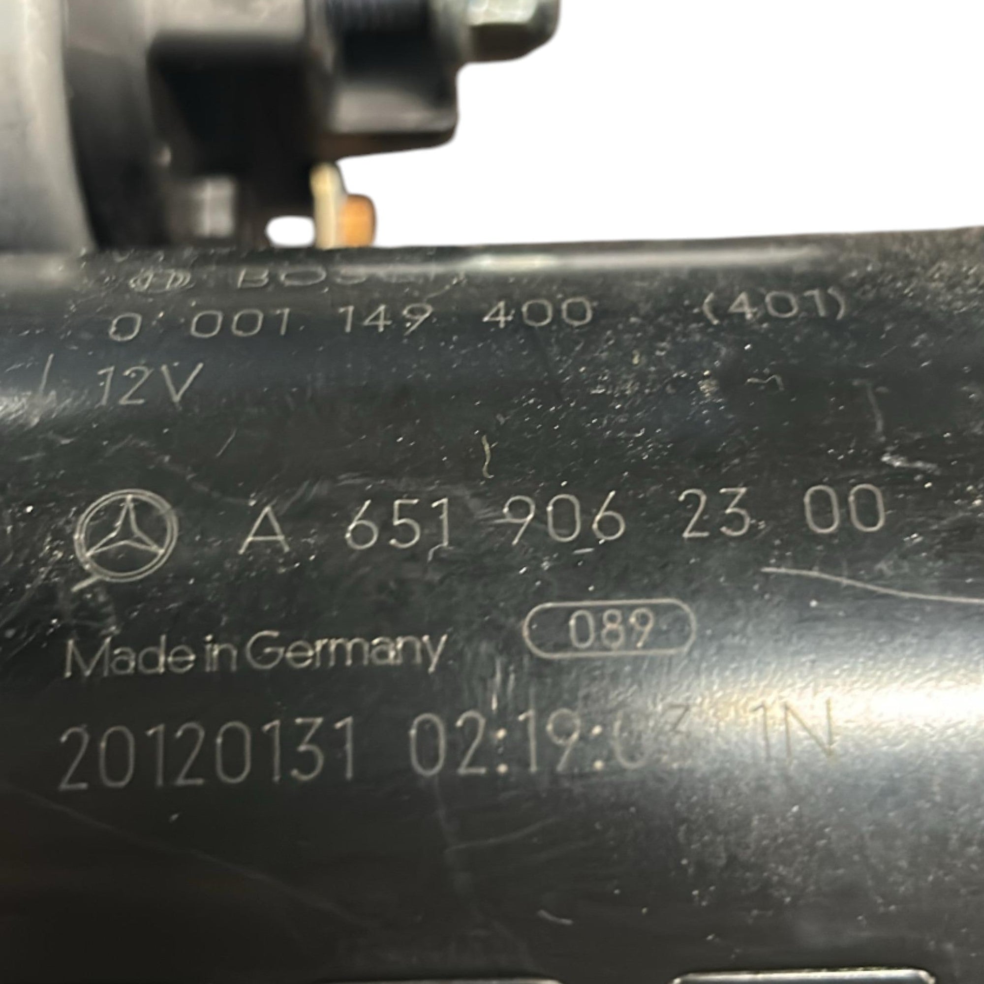 Motorino Avviamento Mercedes Benz Classe E (W212) cod.A6519062300 2.2 Diesel (2009 > 2016) - F&P CRASH SRLS - Ricambi Usati
