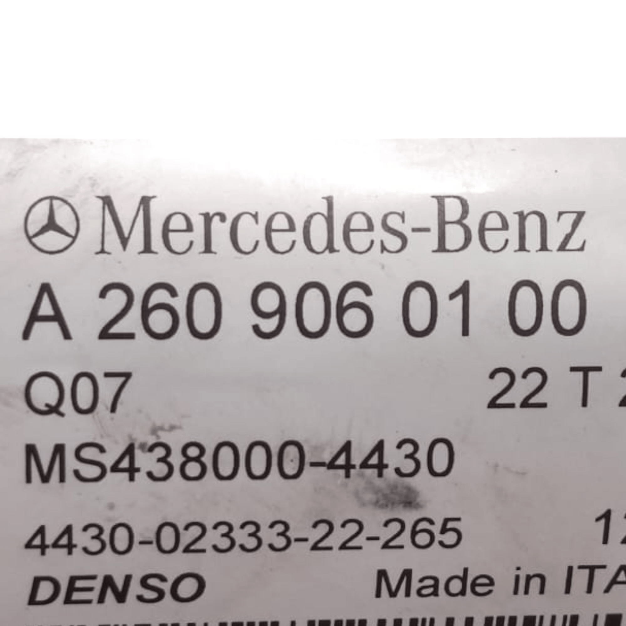Motorino Avviamento Mercedes Classe A W177 2.0 Diesel COD: A2609060100 (2018>) - F&P CRASH SRLS - Ricambi Usati