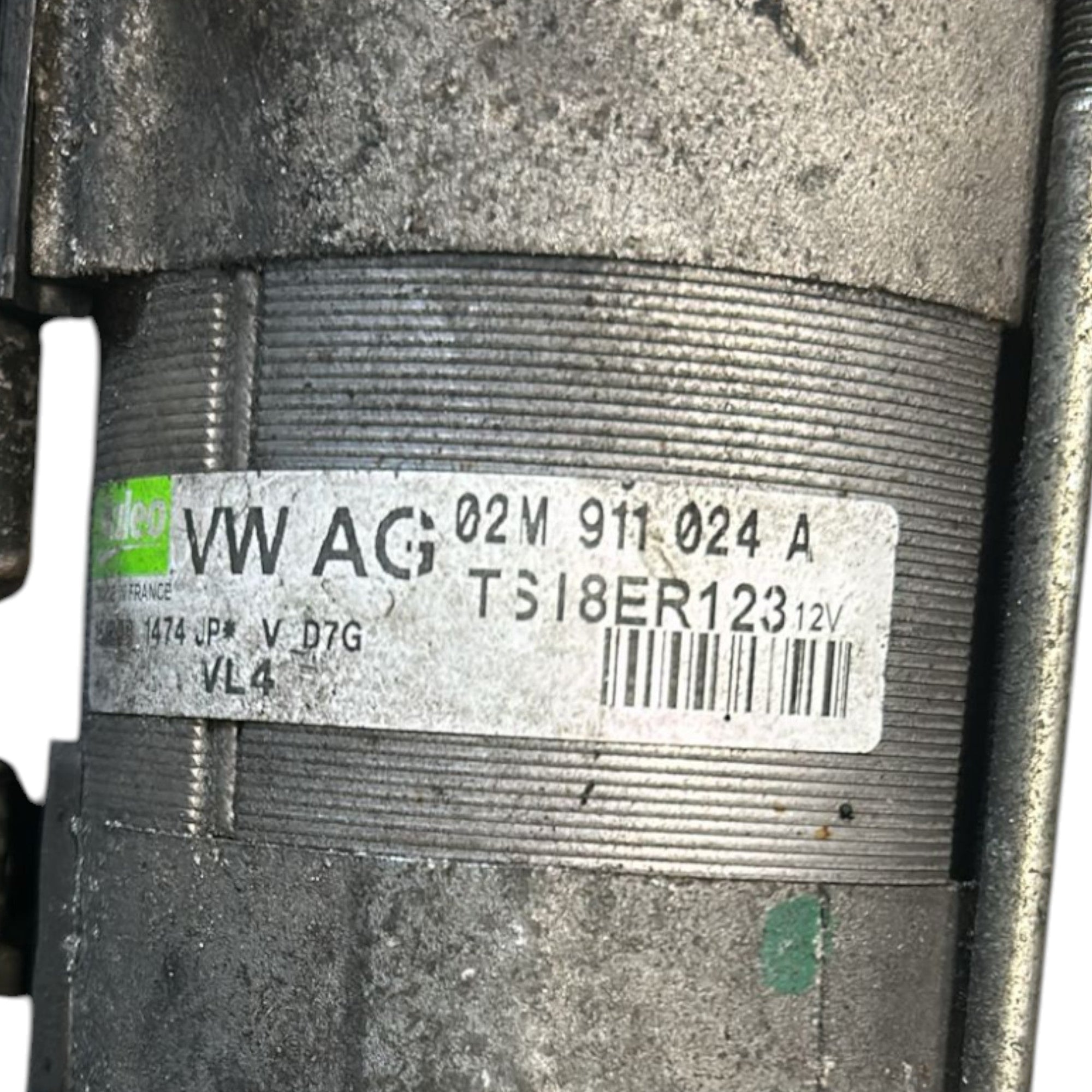 Motorino Avviamento Volkswagen Golf VI 2.0 Diesel cod:02M911024A (2008 > 2021) - F&P CRASH SRLS - Ricambi Usati