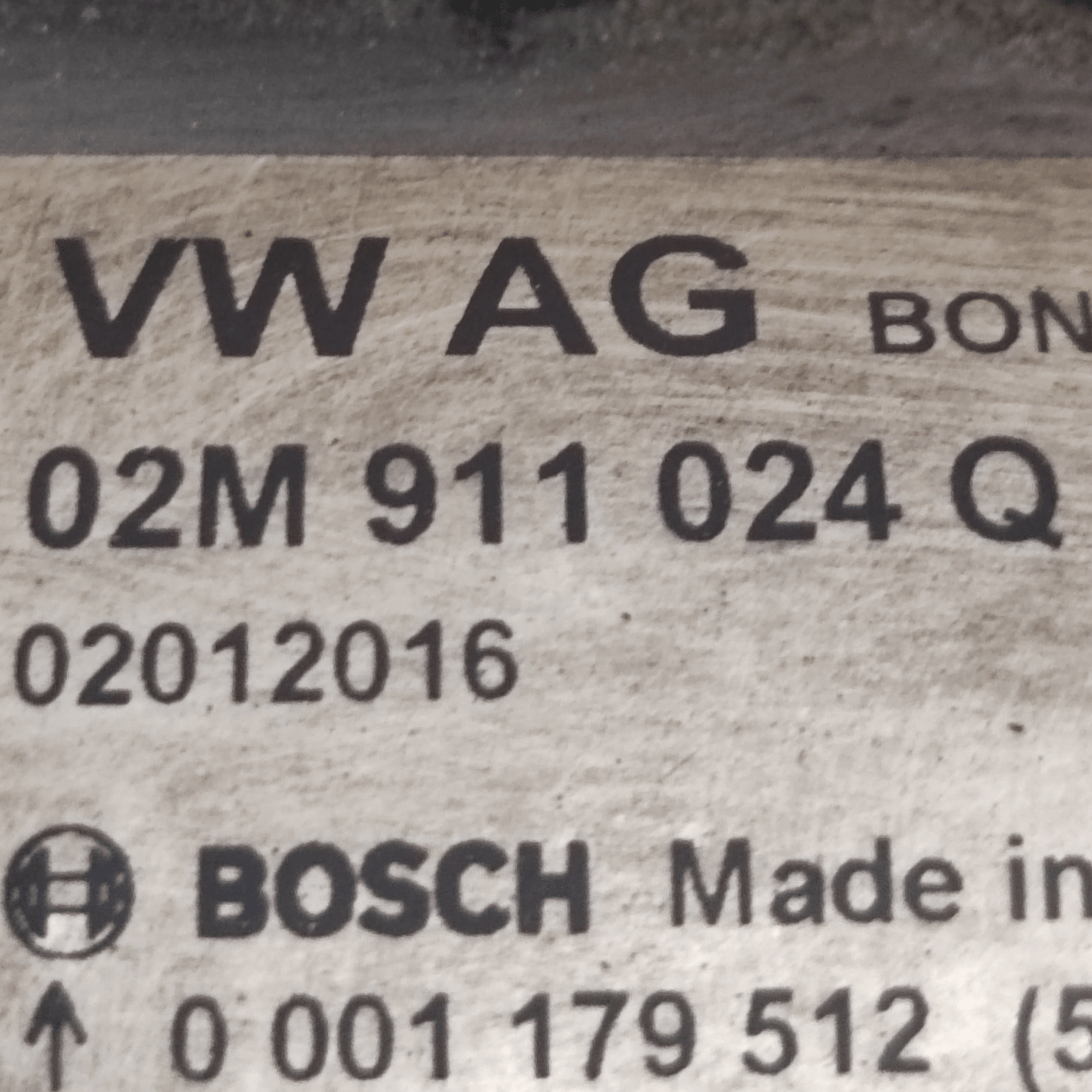 Motorino Avviamento Volkswagen Polo 1.2 Benzina 6R COD: 02M911024Q (2009 - 2017) - F&P CRASH SRLS - Ricambi Usati