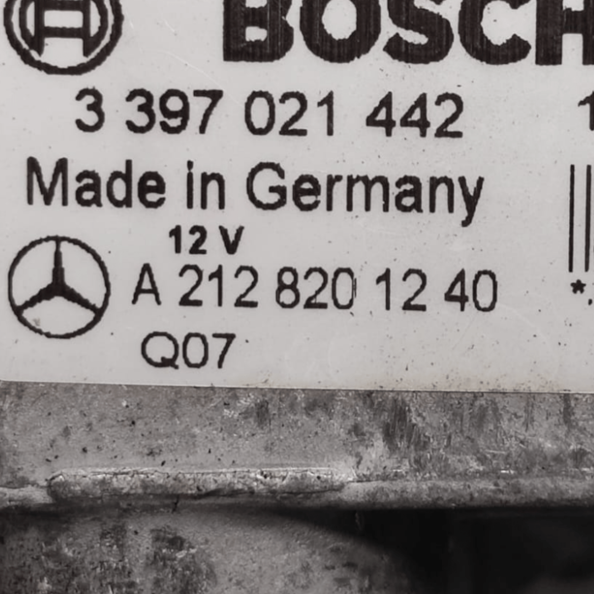 Motorino Tergicristallo Anteriore Mercedes Classe E W212 COD: A2128201240 (2009 - 2016) - F&P CRASH SRLS - Ricambi Usati