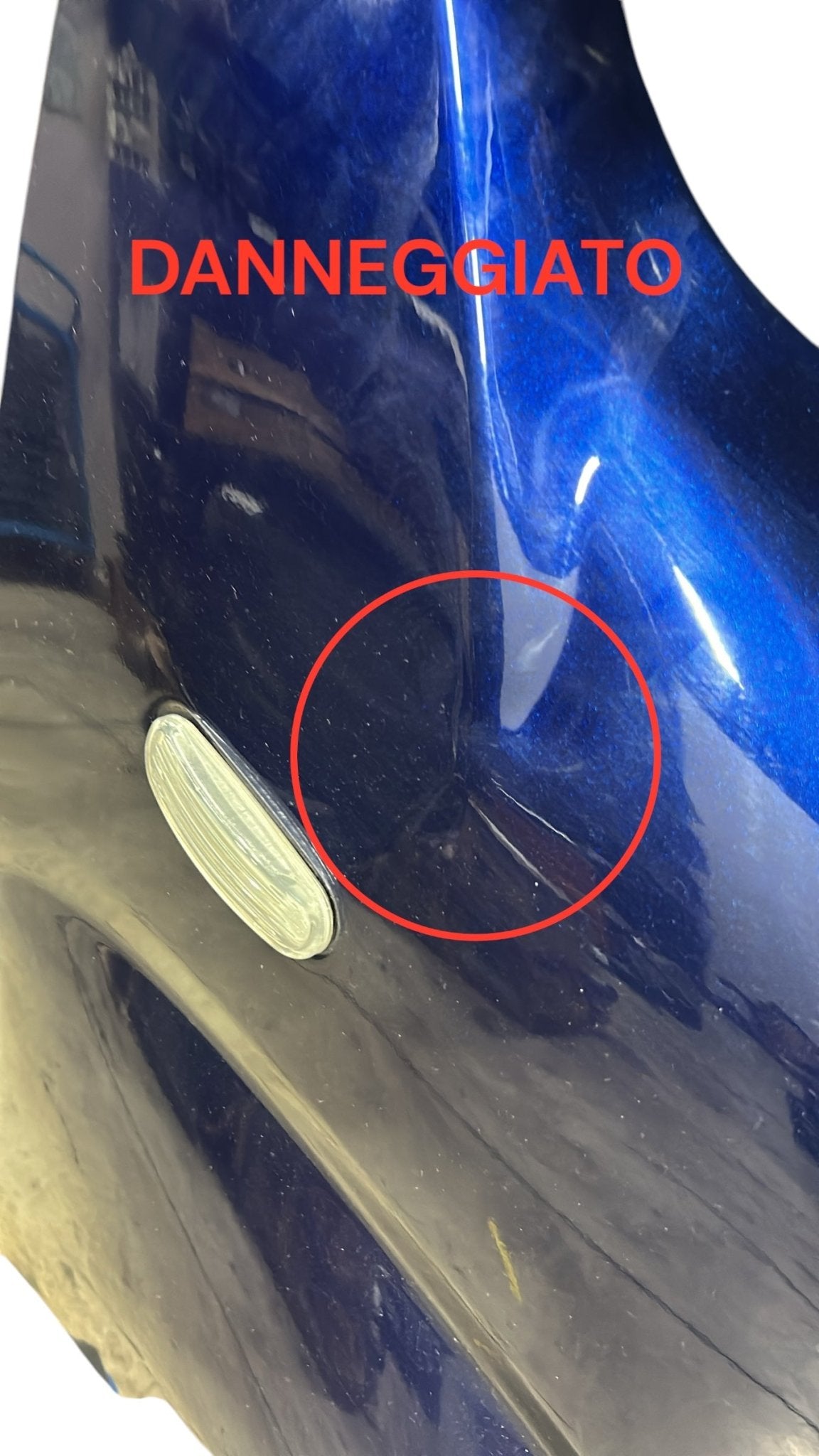 Parafango Anteriore Destro Blu Fiat Qubo (2008 > 2014) - F&P CRASH SRLS - Ricambi Usati