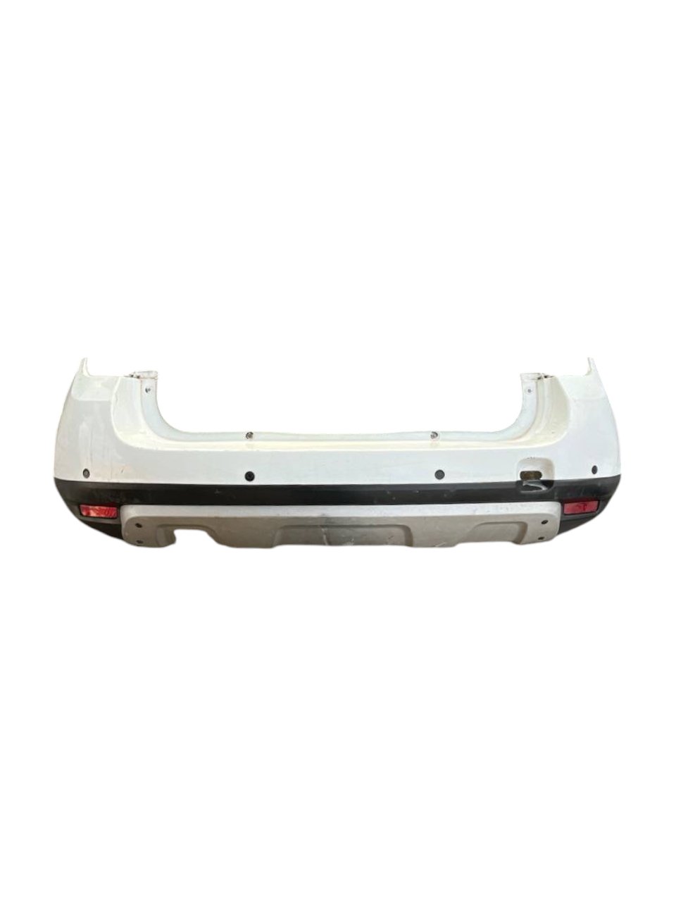 Paraurti Posteriore bianco con sensori parcheggio Dacia Duster I cod.850220033R(2010 - 2017) - F&P CRASH SRLS - Ricambi Usati