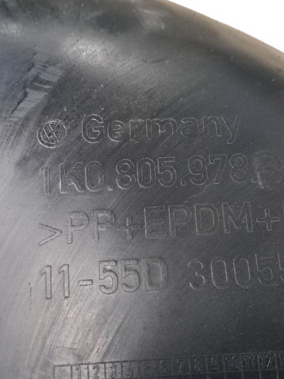 Passaruota anteriore destro (dx) Volkswagen Golf V (2004 - 2008) COD:1k0805978 - F&P CRASH SRLS - Ricambi Usati