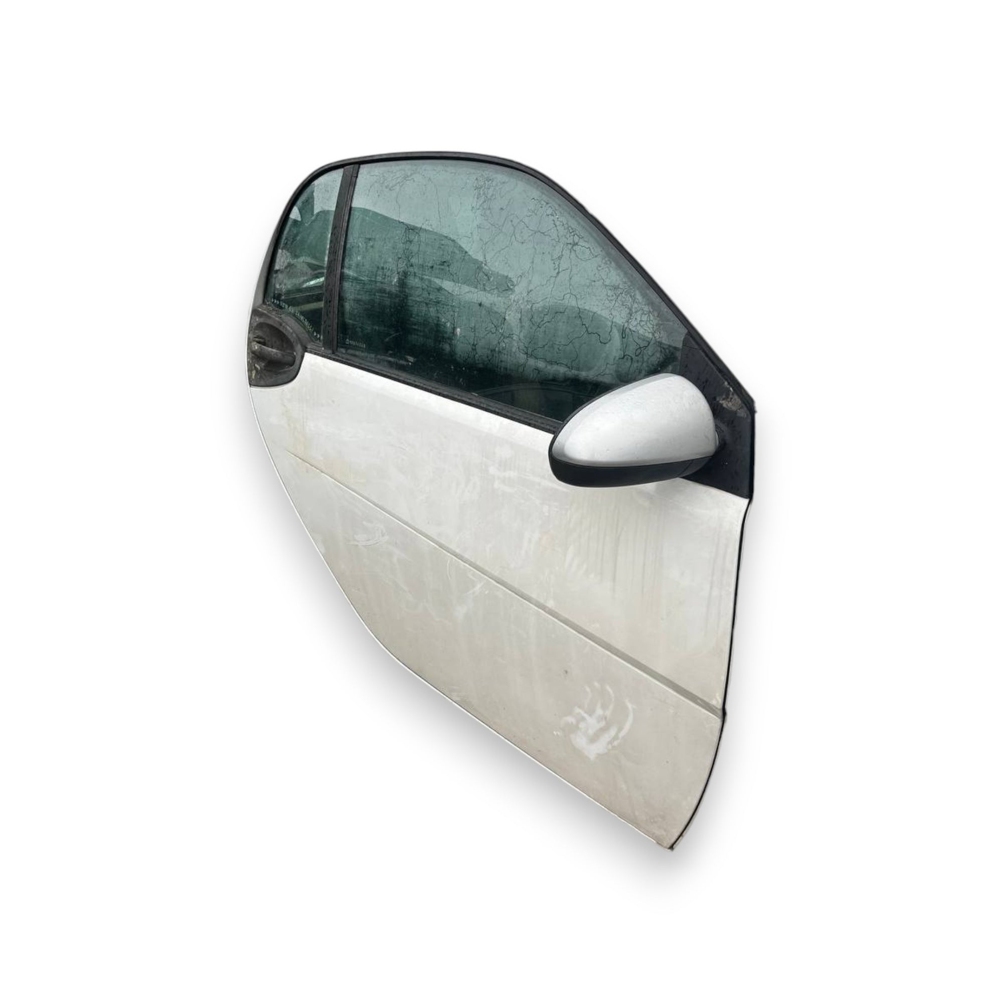 Puerta / puerta / puerta derecha derecha (DX) inteligente Fortwo 451 (2007 a 2015) Blanco