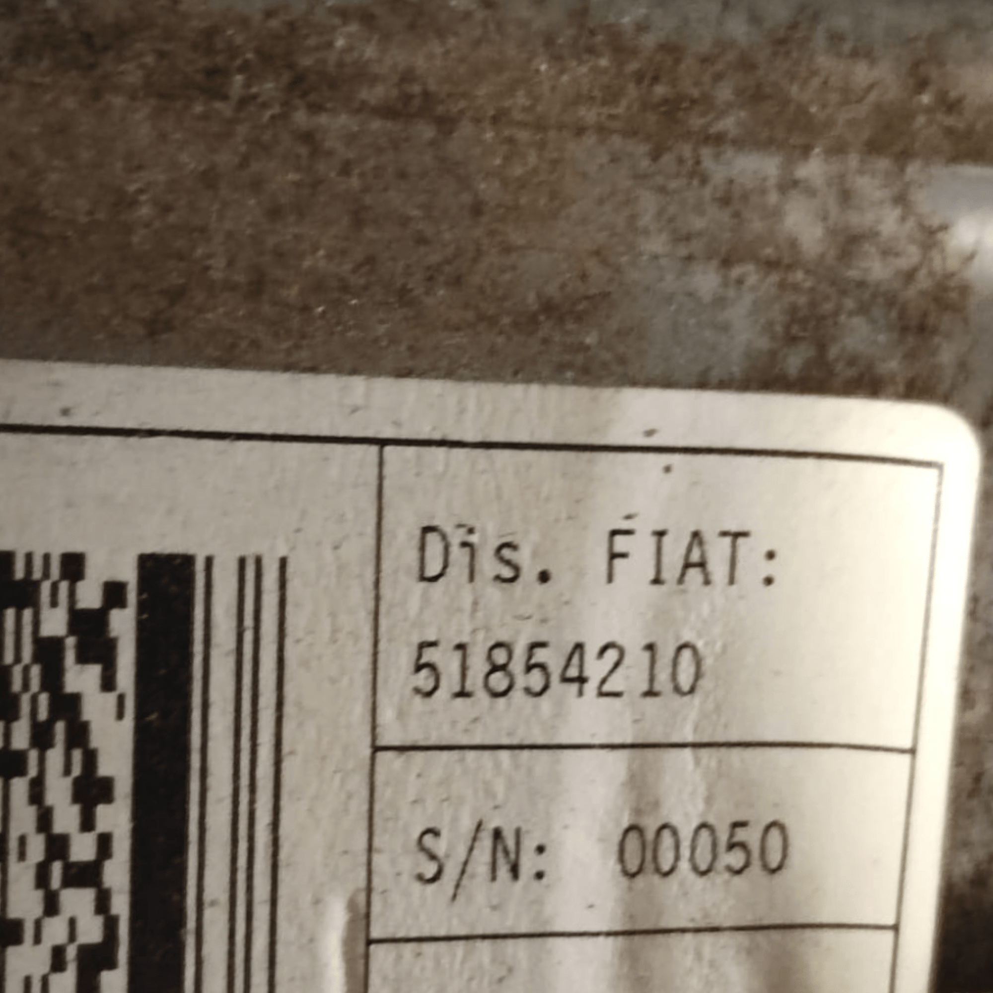 Piantone / Canna Sterzo Fiat Fiorino 1.3 Diesel COD: 51854210 (2007 - ) - F&P CRASH SRLS - Ricambi Usati
