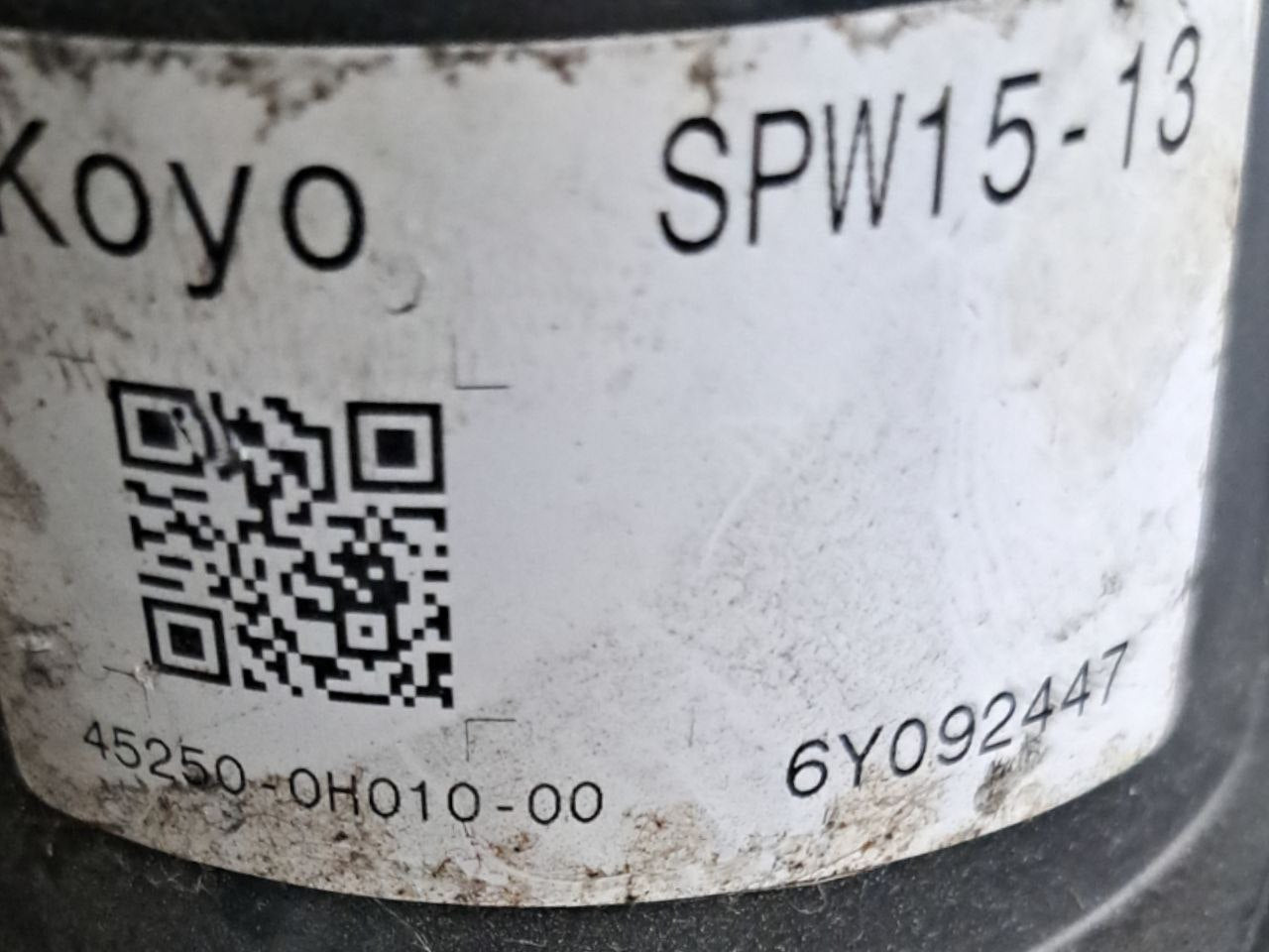 Piantone sterzo Toyota Aygo (2005 - 2014) COD:45250 - 0H010 - F&P CRASH SRLS - Ricambi Usati