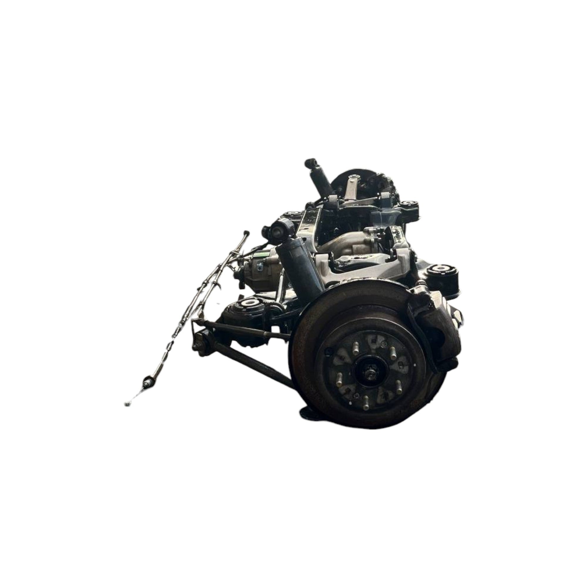 Ponte / Assale posteriore a Dischi + Differenziale Hyundai Santa Fe 2.2 Diesel (2006 al 2012) - F&P CRASH SRLS - Ricambi Usati