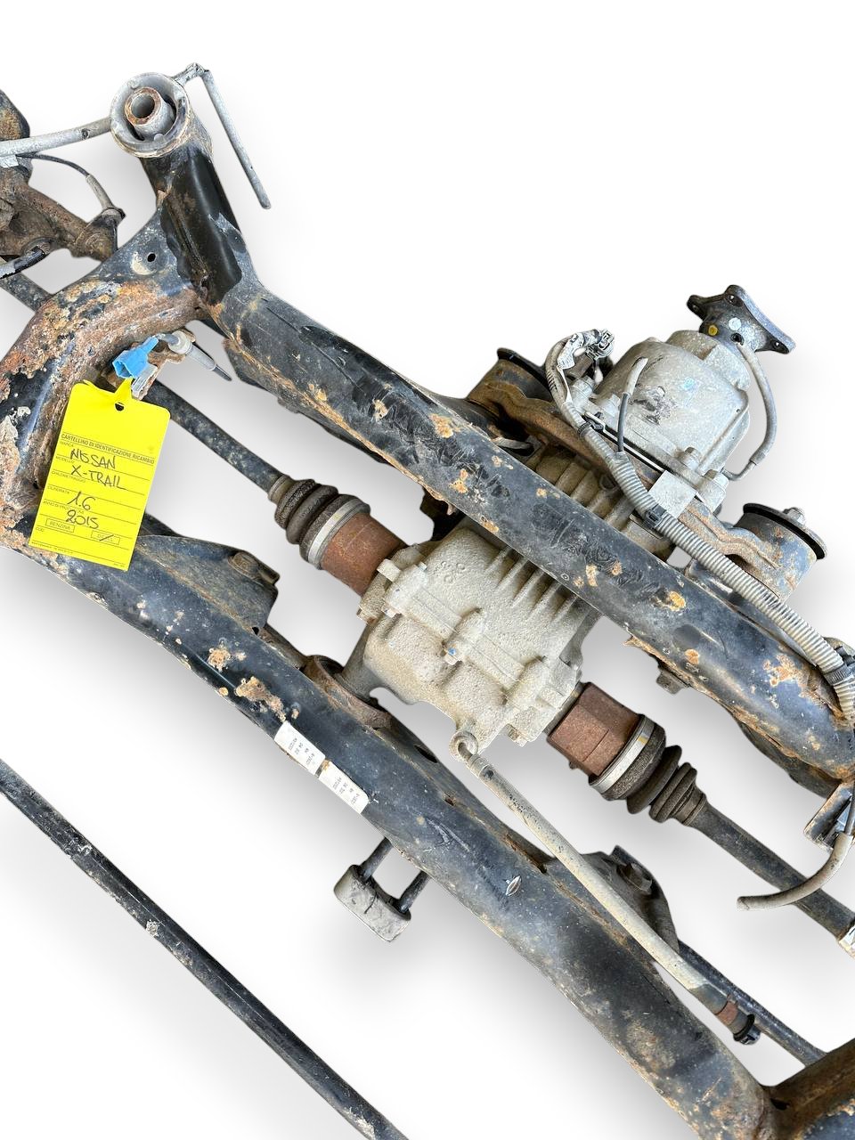 Ponte / Assale Posteriore A Dischi Nissan X - Trail 1.6 Diesel (2015) - F&P CRASH SRLS - Ricambi Usati