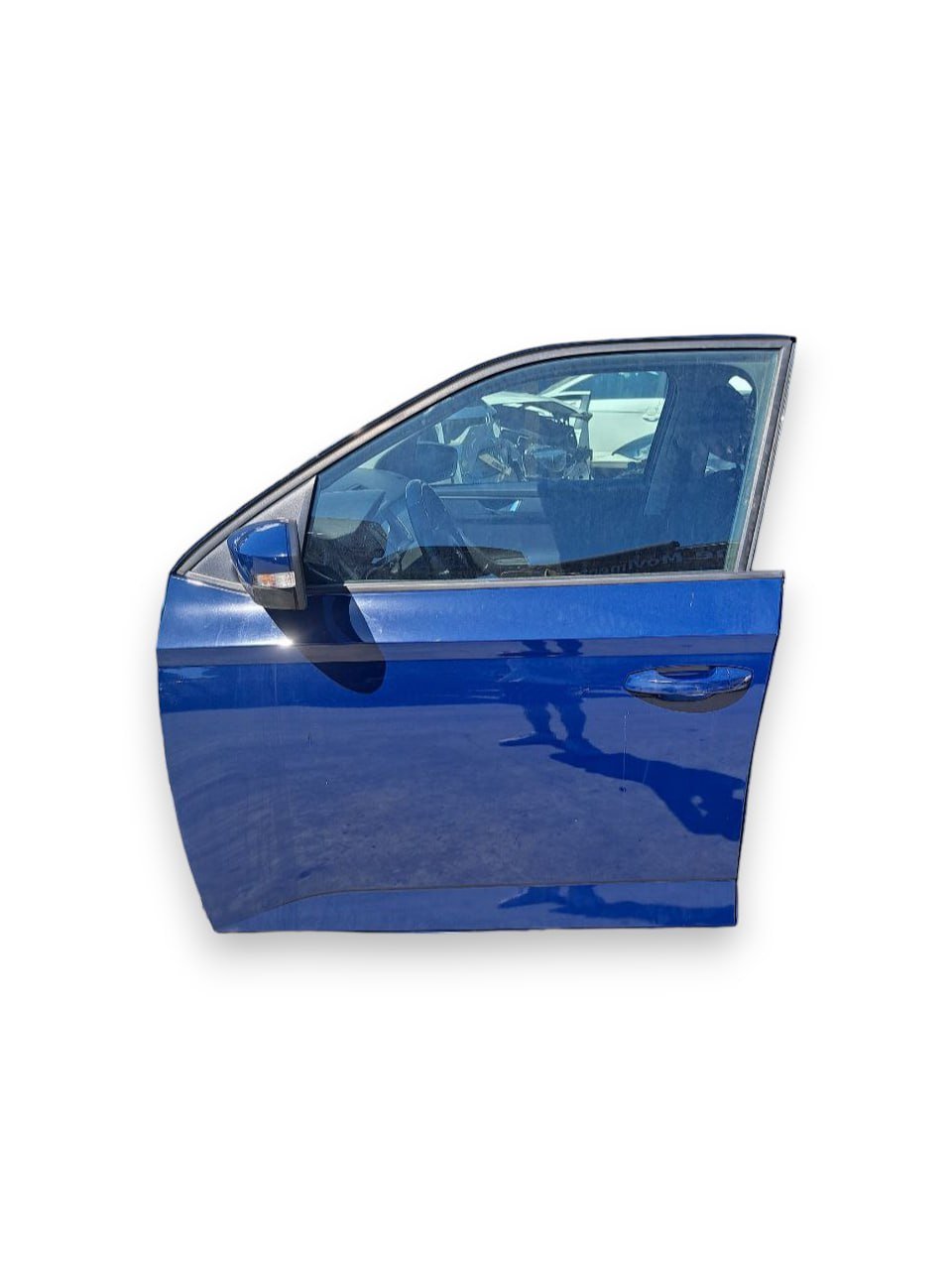 Porta anteriore destra blu Skoda Fabia (2014 - 2021) Sportello / Portiera - F&P CRASH SRLS - Ricambi Usati