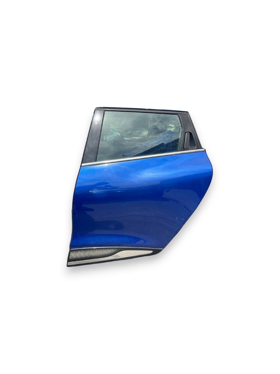 Porta posteriore sinistra blu Renault Clio IV SW (2012 - 2019) TERQH Bleu Iron Portiera Sportello - F&P CRASH SRLS - Ricambi Usati