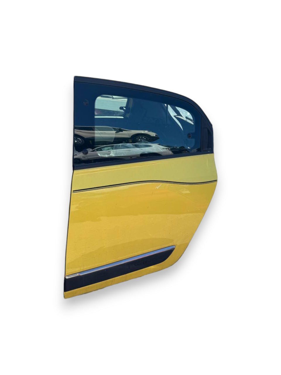 Porta posteriore Sinistra Renault Twingo ( 2016 ) Jaune Eclair - F&amp;P CRASH SRLS - Ricambi Usati