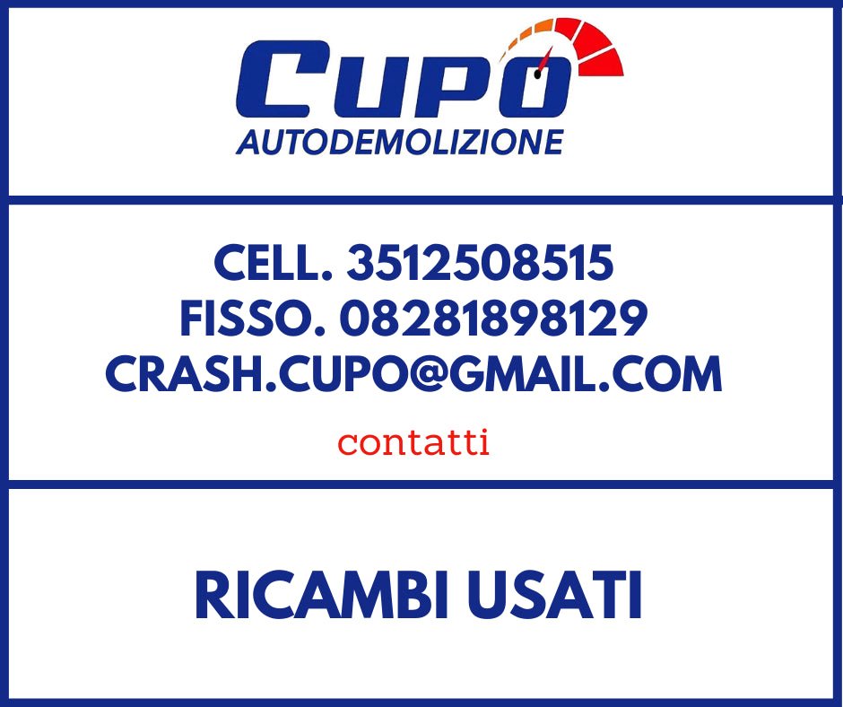 Portellone Fiat Idea 1° Serie 2003 - 2005 - F&P CRASH SRLS - Ricambi Usati