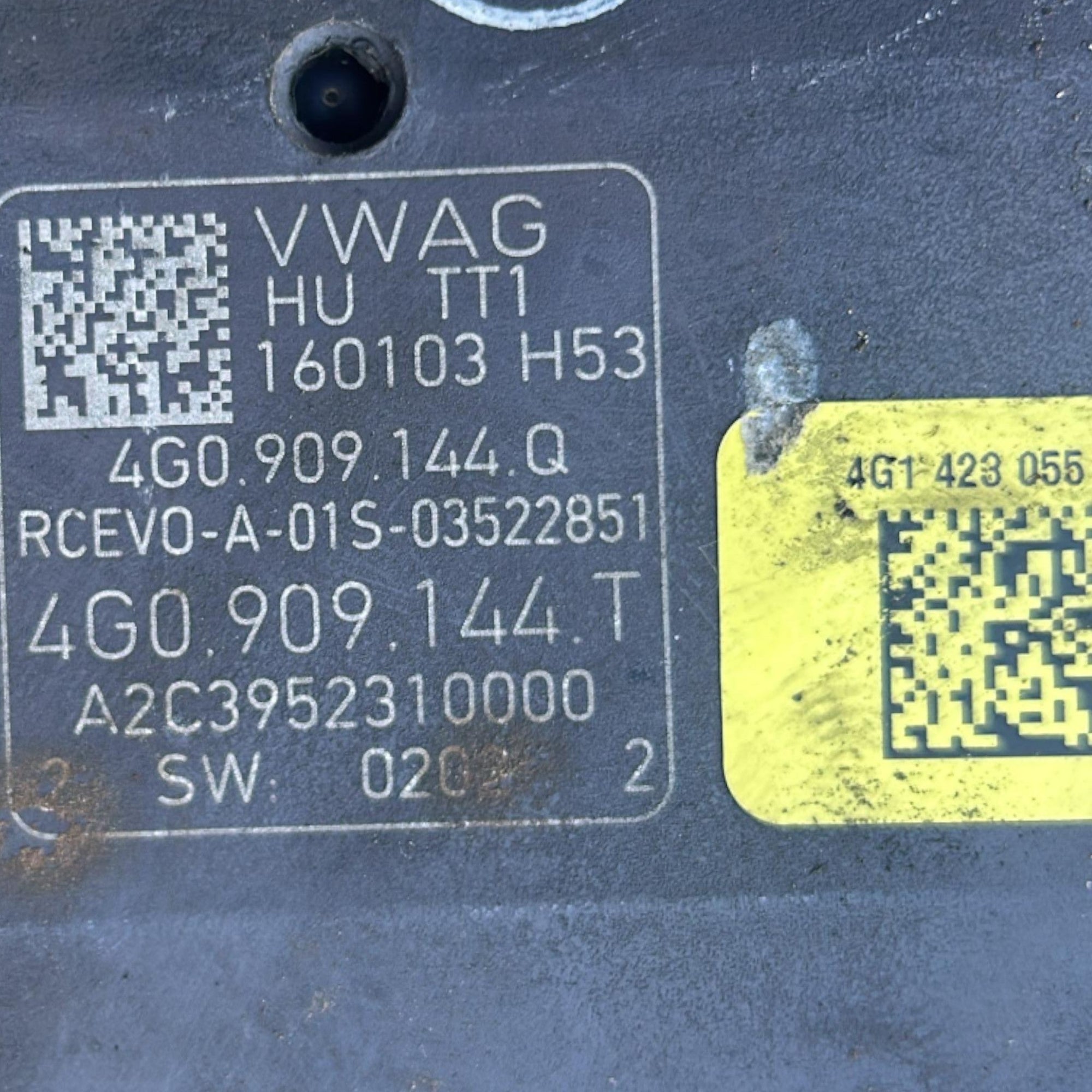 Scatola Dello Sterzo Audi A6 (C7) (4G) cod.4G1423105H 2.0 Diesel (2011 > 2018) cod.4G0909144Q cod.4G0909144T Scatola Guida - F&P CRASH SRLS - Ricambi Usati