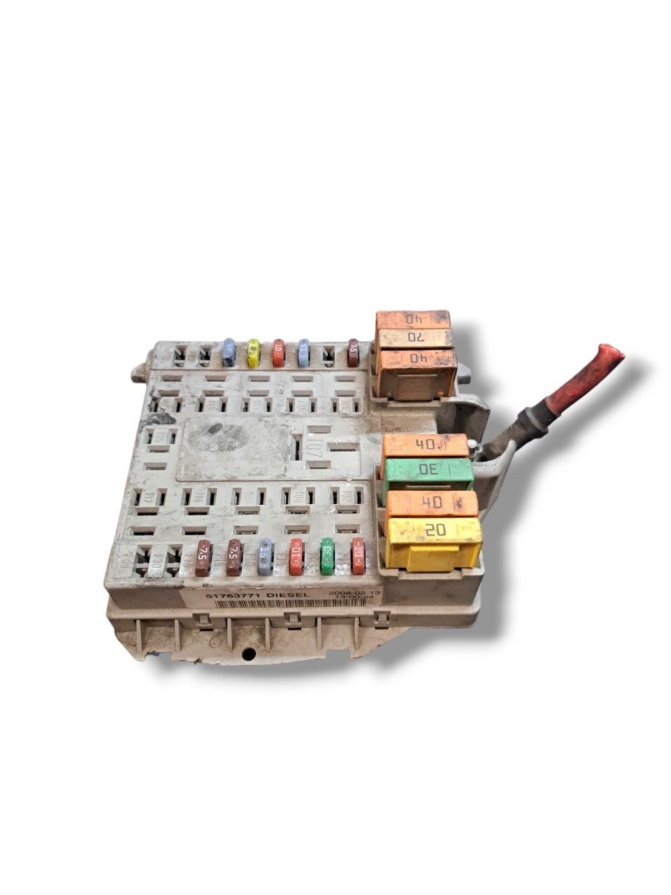 Scatola Fusibili / Centralina Portafusibili Fiat Doblò 1.9 Diesel (2000 - 2009) COD:51763771 - F&P CRASH SRLS - Ricambi Usati