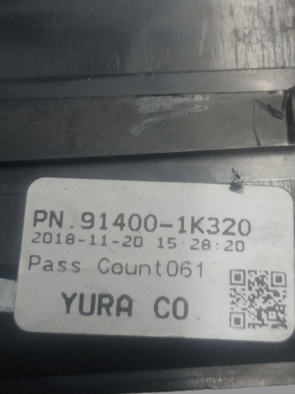 Scatola Fusibili Centralina Portafusibili Hyundai ix20 1.6 Benzina (2017) COD:91400 - 1K320 - F&P CRASH SRLS - Ricambi Usati