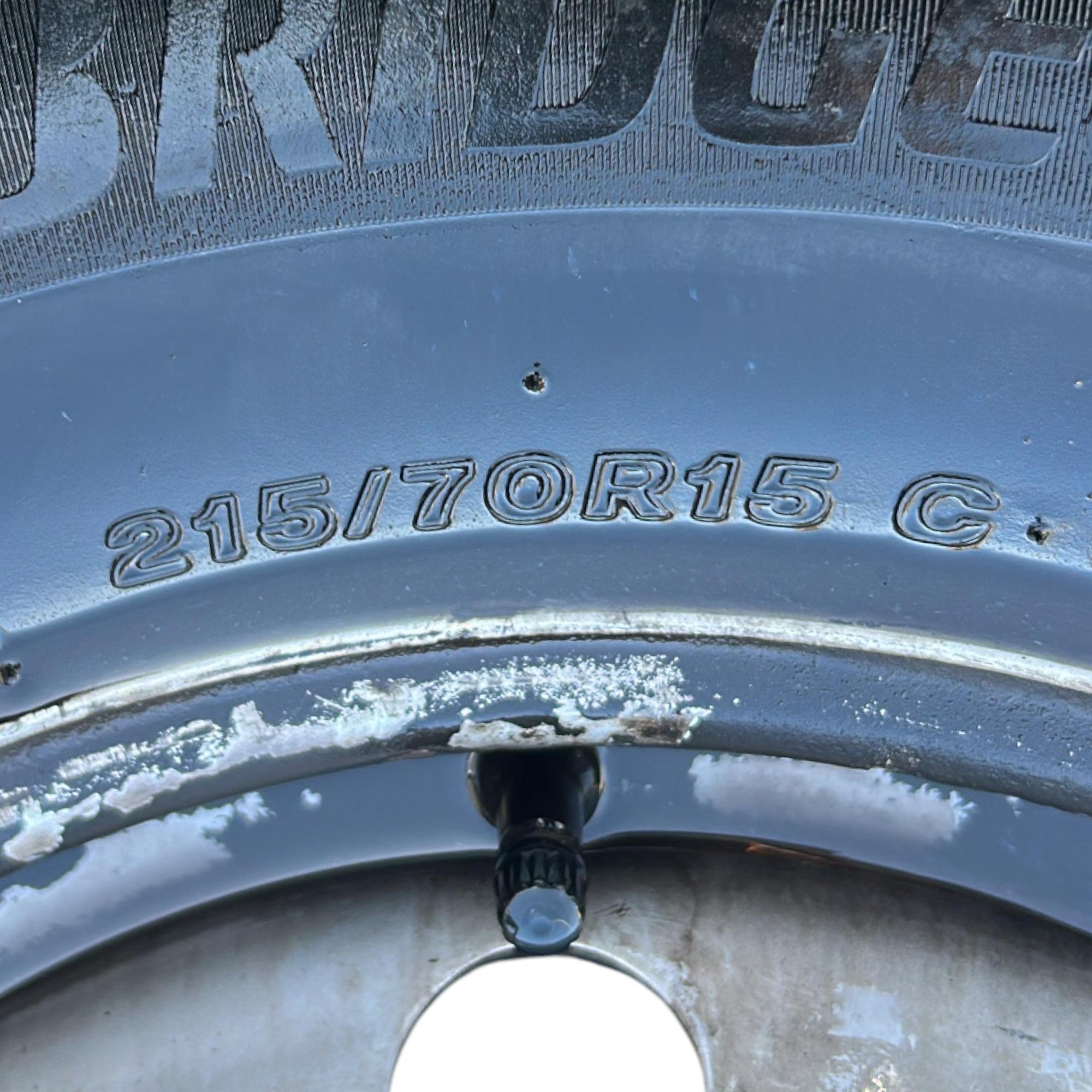 Set 4 Cerchi In Ferro Citroen Jumper cod.1395239080 (5 Fori / 215 / 70 R15) (2014 > ) - F&P CRASH SRLS - Ricambi Usati